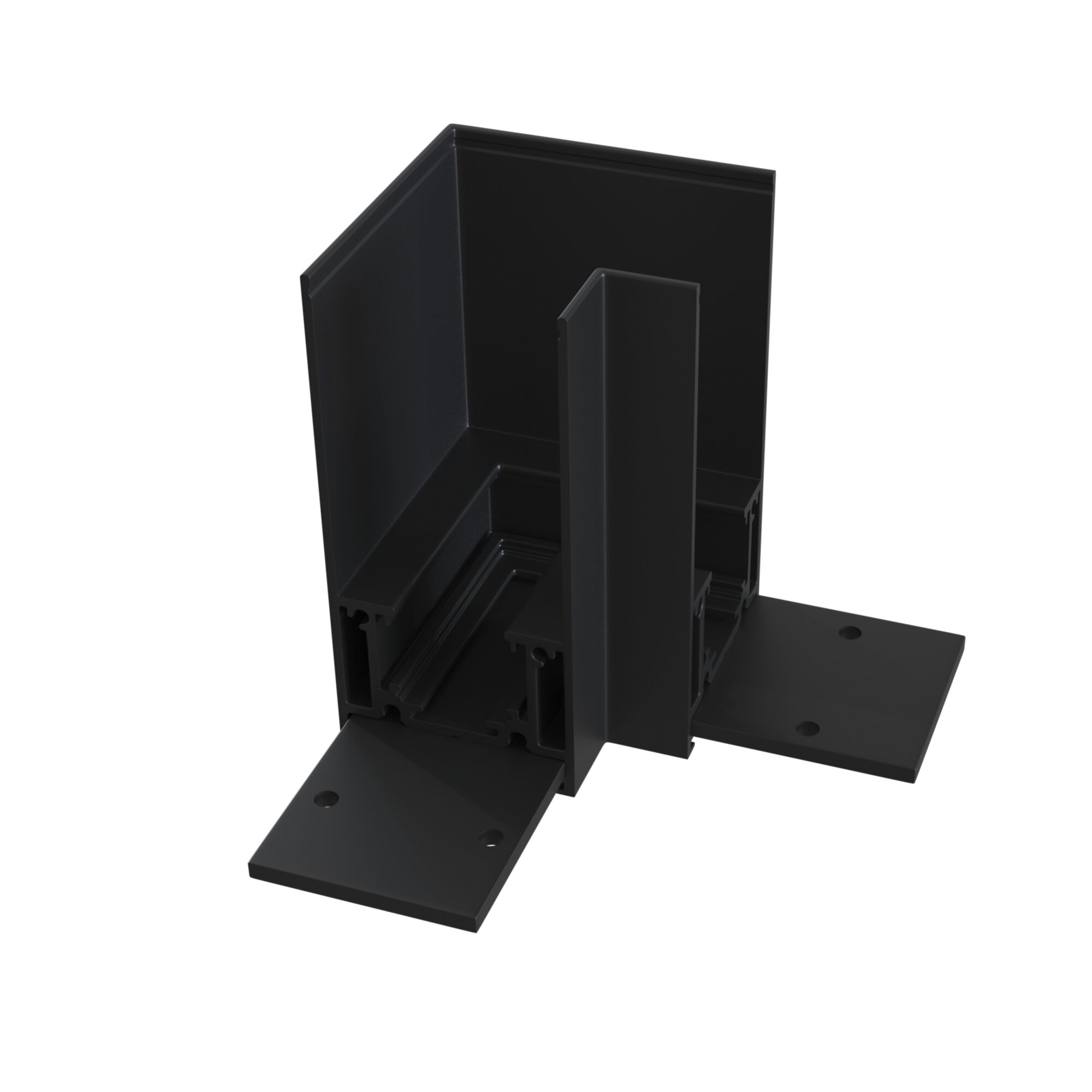 Угловой коннектор внешний для магнитного шинопровода Maytoni Gravity TRA004CL-21B