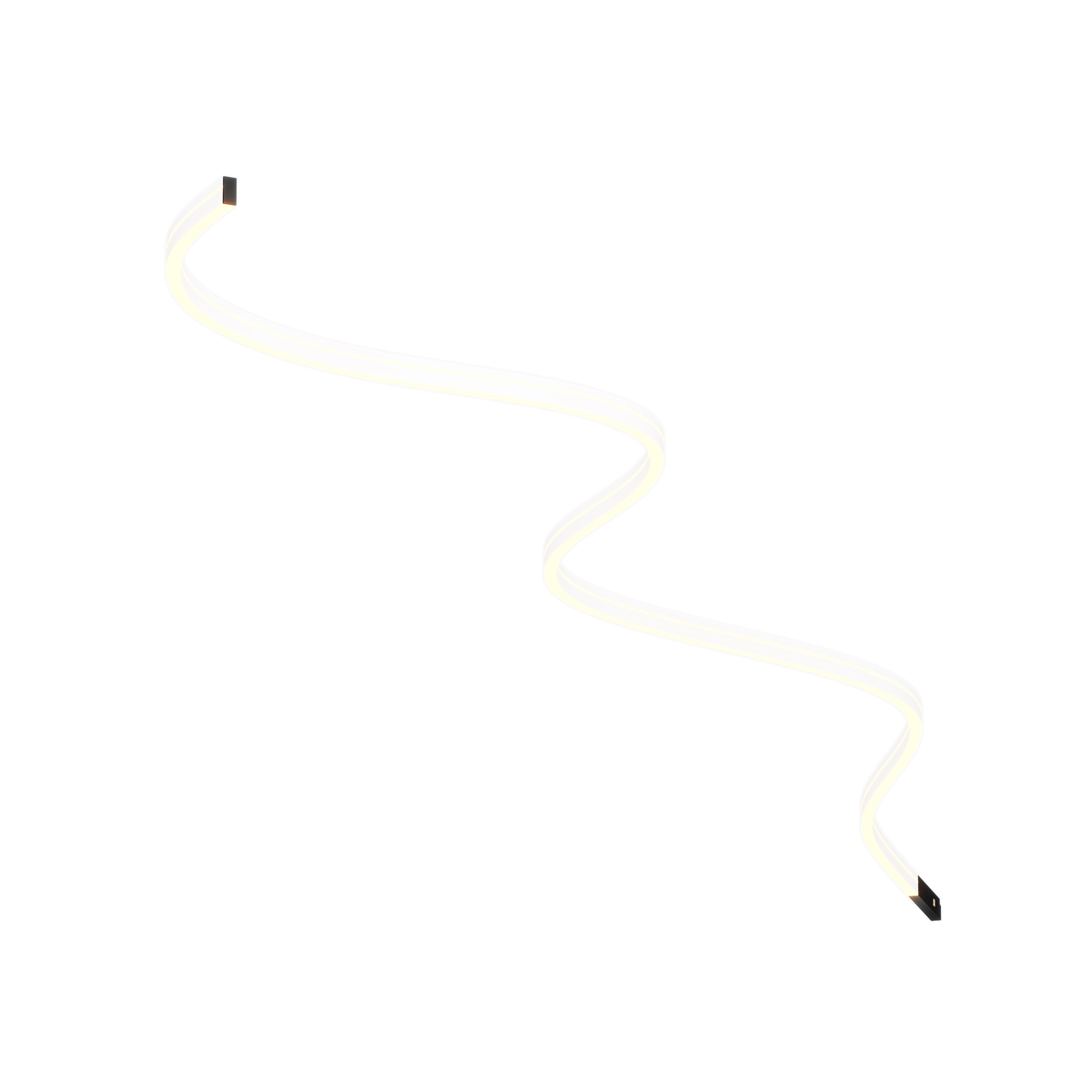 Трековый магнитный светодиодный светильник Maytoni Levity Flex TR186-1-16W2.7K-B