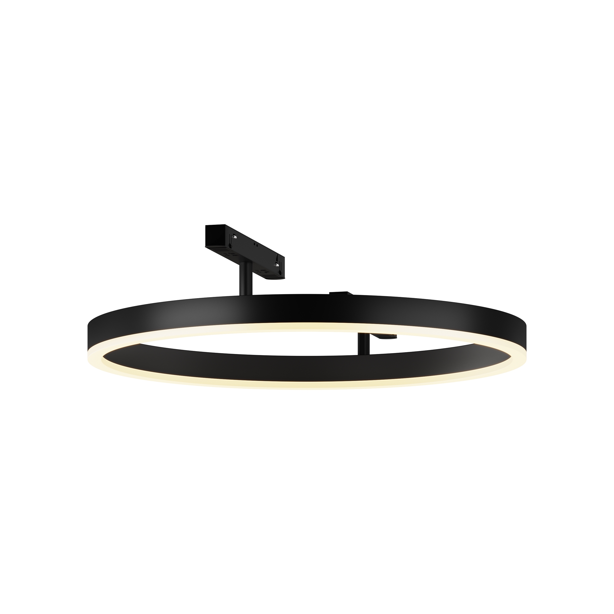 Трековый магнитный светодиодный светильник Maytoni Exility Rim TR227-2-24W3K-B