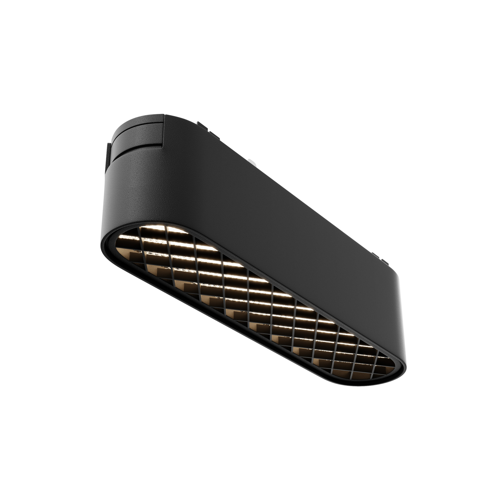 Трековый однофазный магнитный светодиодный светильник Maytoni Radity Basis Grid TR084-1-6W4K-B