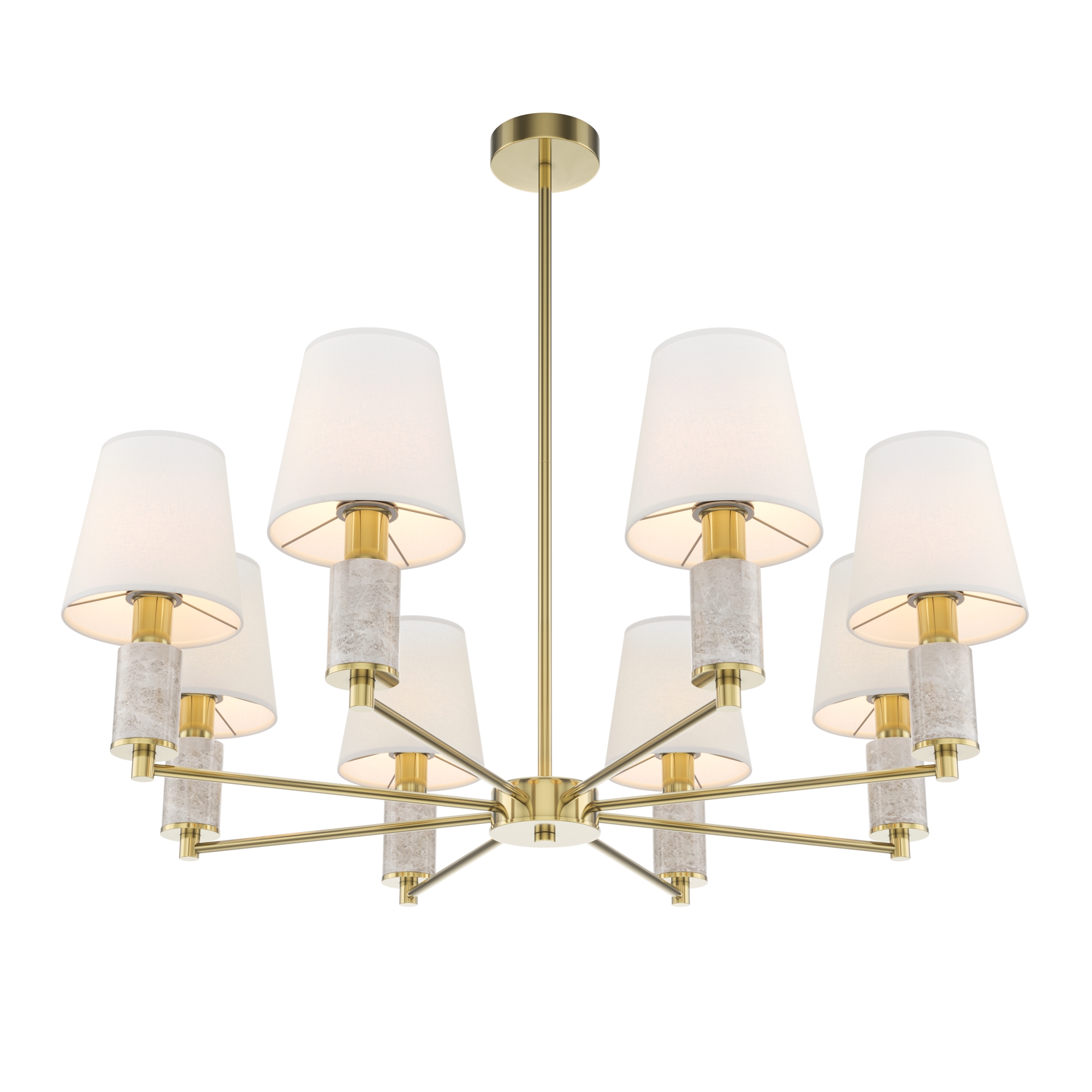 Люстра на штанге Maytoni Lira MOD483PL-08BS