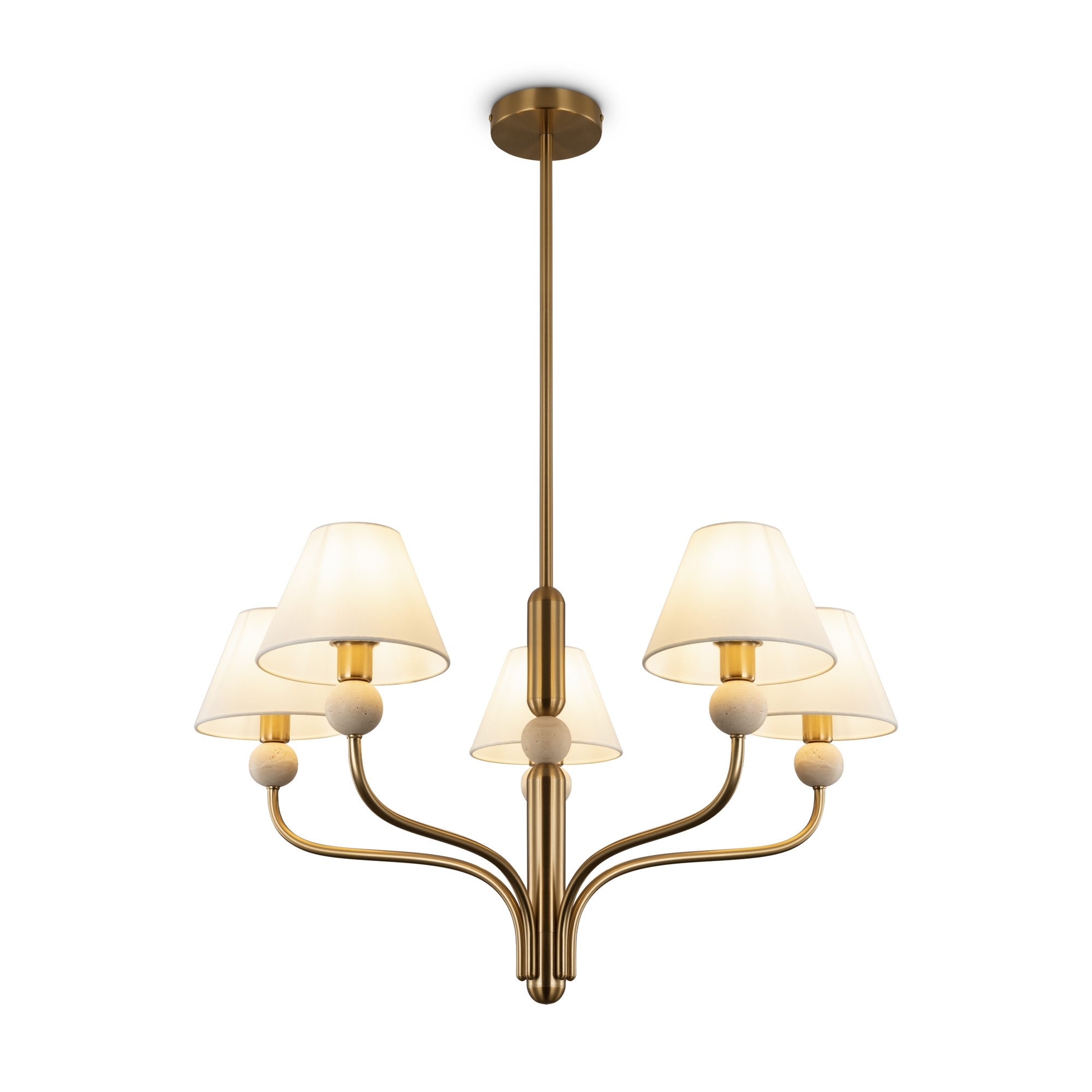 Люстра на штанге Freya Aurelia FR2058PL-05BS