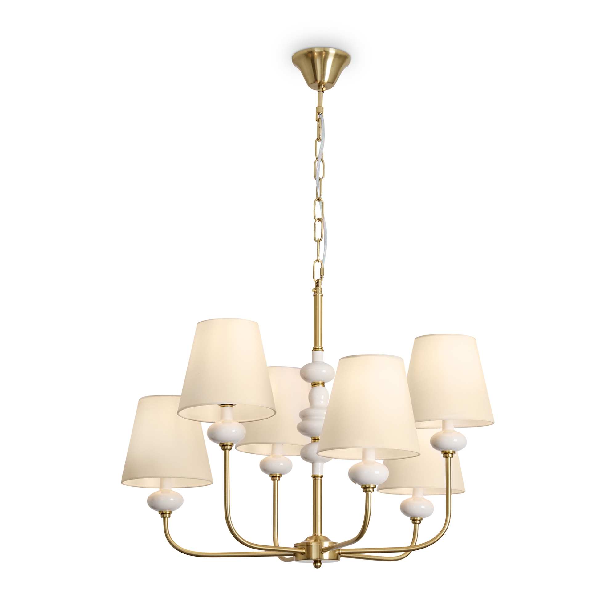 Люстра подвесная Freya Evelyn FR2038PL-06BS