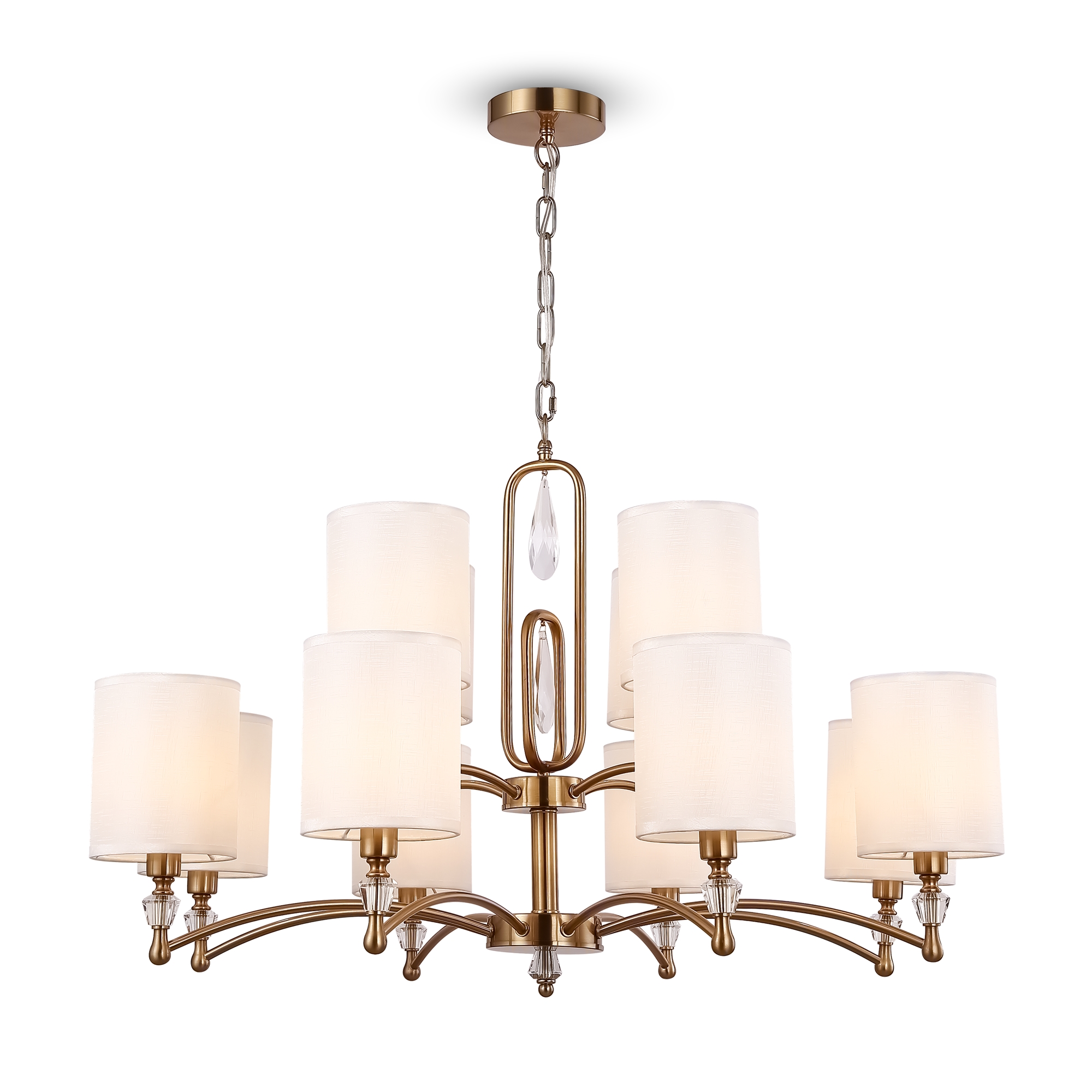 Люстра подвесная Freya Riverside FR1007PL-12BS