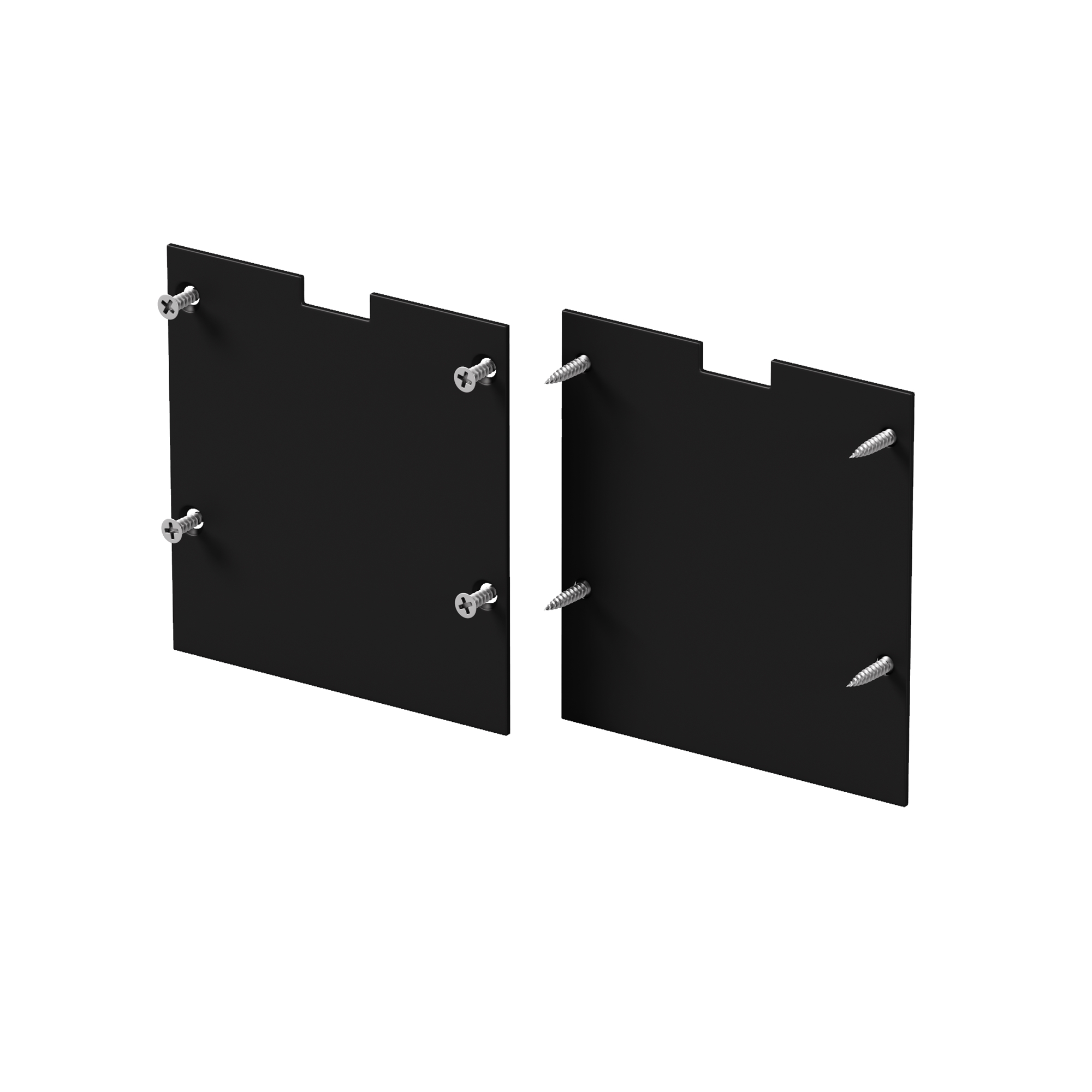 Комплект заглушек (для профиля 50×50) 2 шт., Maytoni ALM-5050T-B-EC 642047