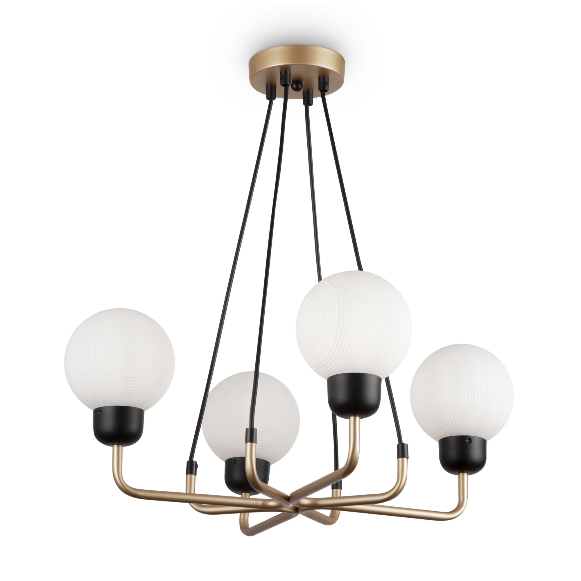 Люстра подвесная Freya Venetti FR5114PL-04G