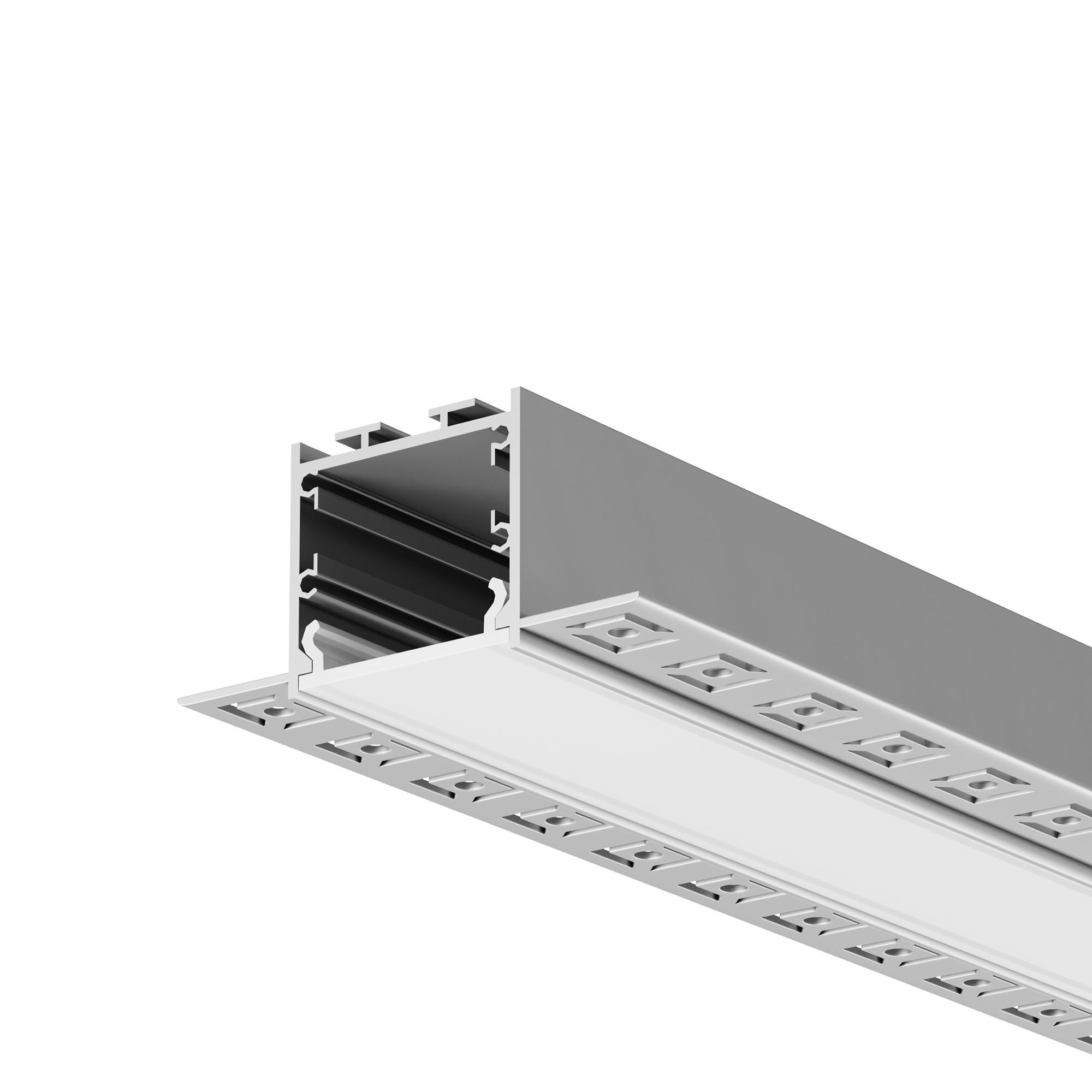 Алюминиевый профиль встраиваемый скрытого монтажа Maytoni Led Strip ALM-7236T-S-3M 636011