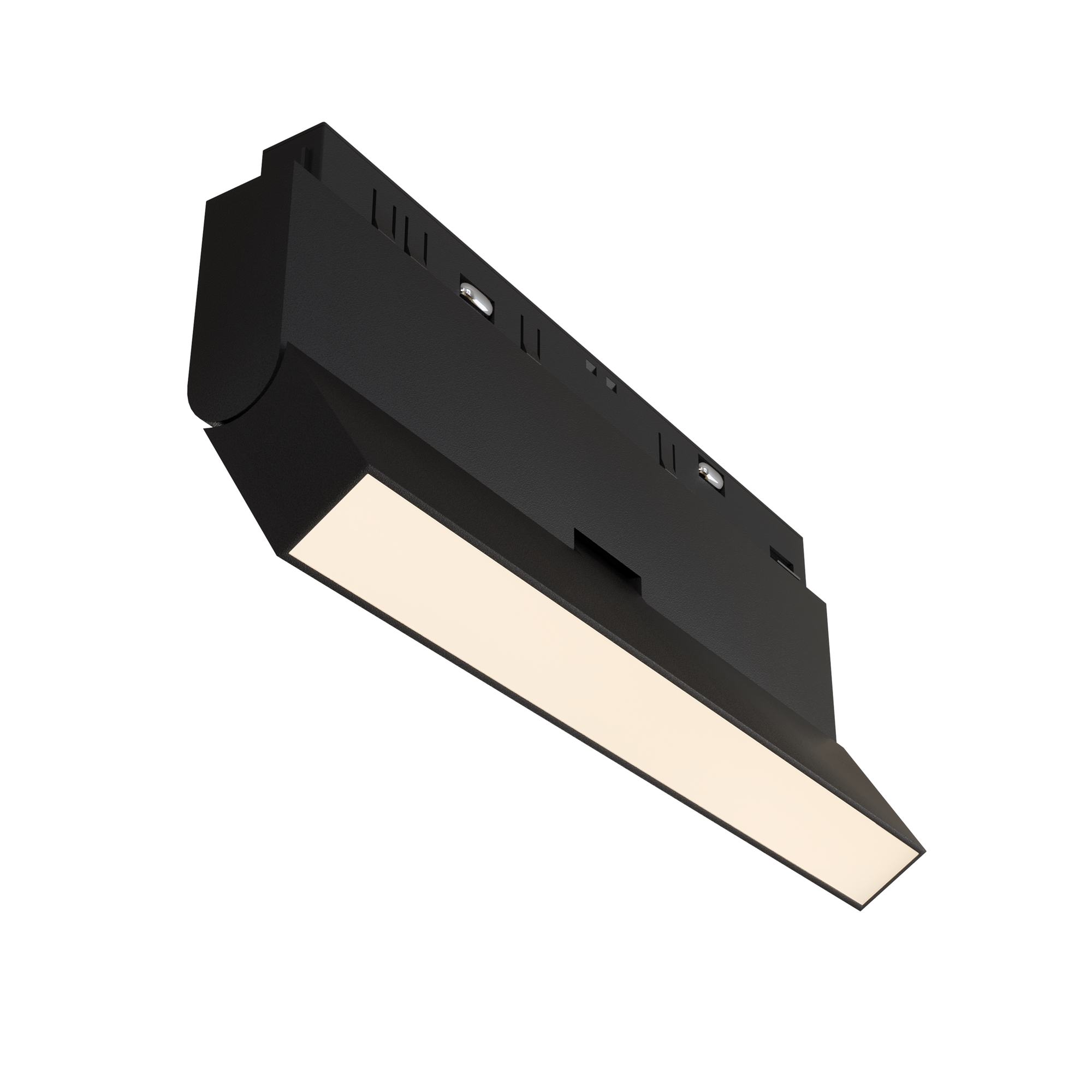 Трековый однофазный магнитный светодиодный светильник Maytoni Exility BASIS TR036-2-12W4K-B