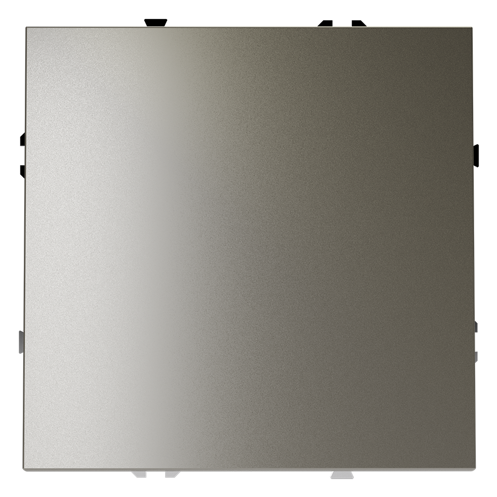 Проходной переключатель встраиваемый VOLTUM S70 одноклавишный (шелк) VLS010304