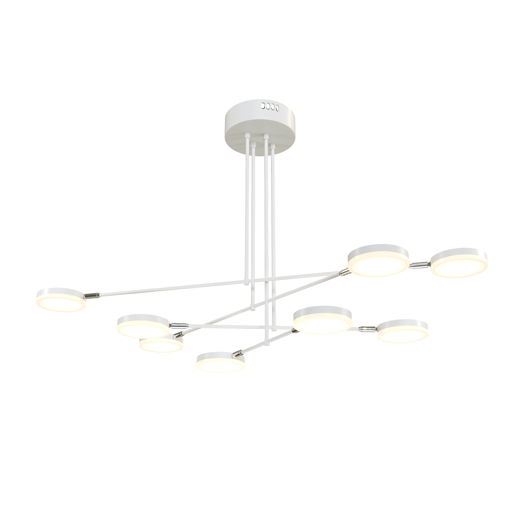 Люстра светодиодная на штанге Maytoni Fad MOD070PL-L48W3K