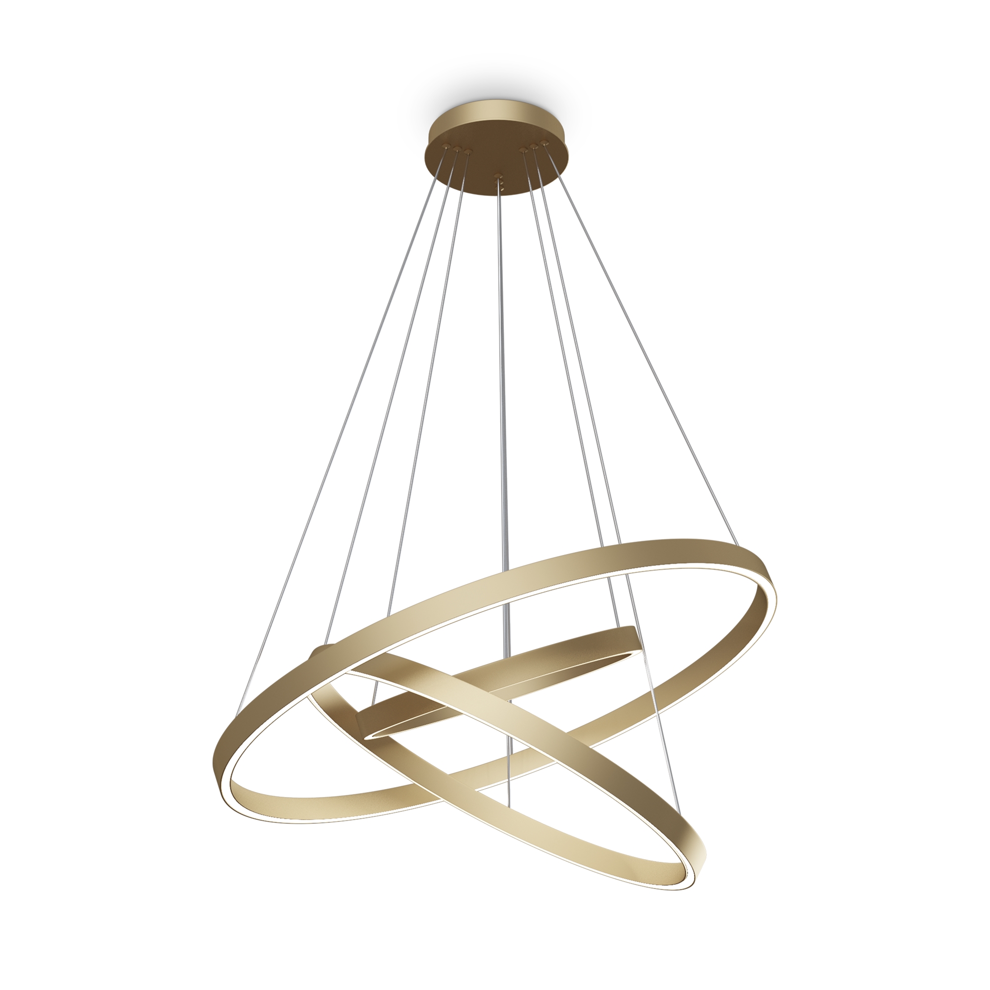 Люстра подвесная светодиодная Maytoni Rim MOD058PL-L100BSK