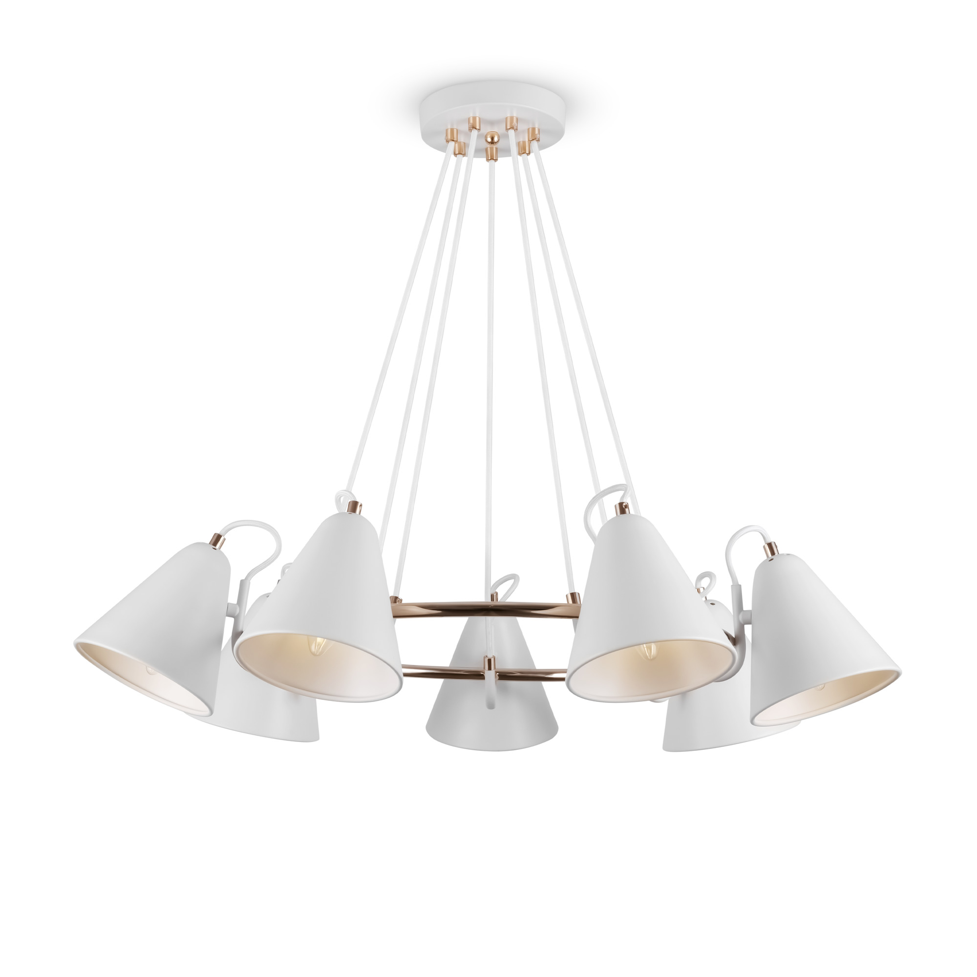 Люстра подвесная Freya Falke FR8001PL-07WG