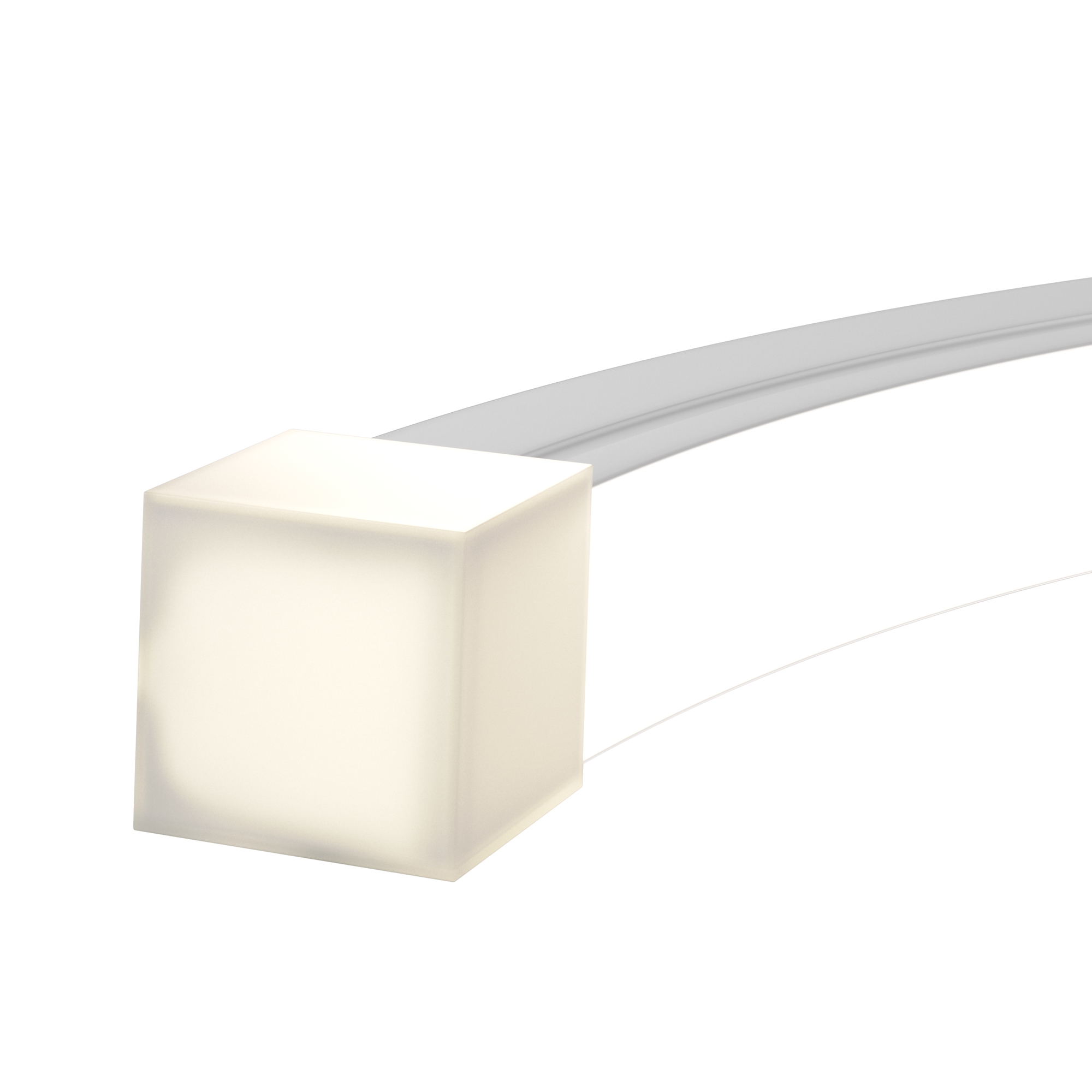 Гибкий неон 10 Вт/м 4000К 24V IP20 Maytoni Изгиб вдоль оптической оси 432017