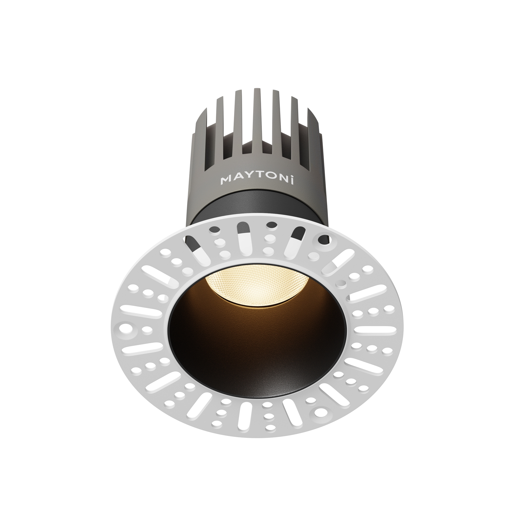 Светильник встраиваемый светодиодный Maytoni Dip DL122-15W-3K-TRS-B