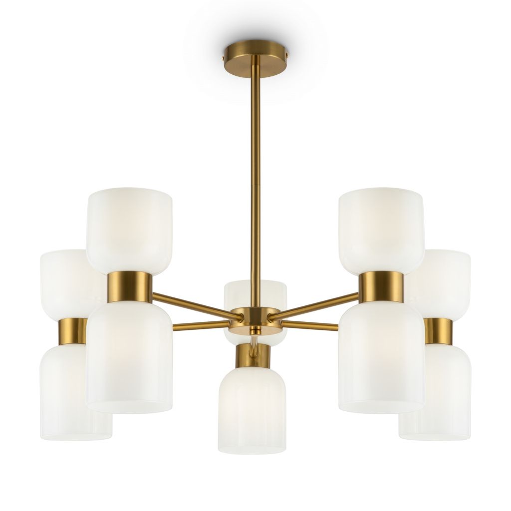 Люстра на штанге Freya Savia FR5203PL-10BS