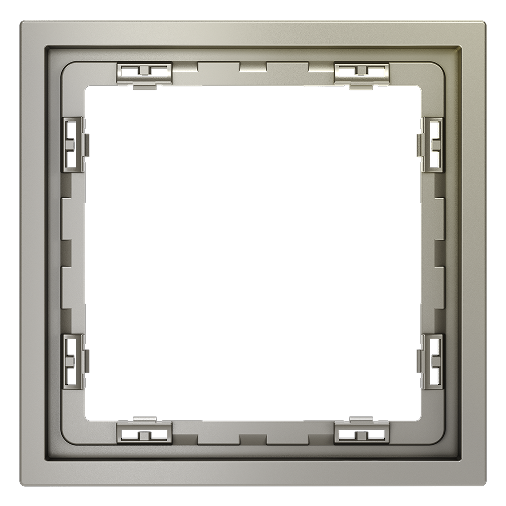 Рамка пластиковая VOLTUM S70 на 1 пост, (шелк) VLS100104