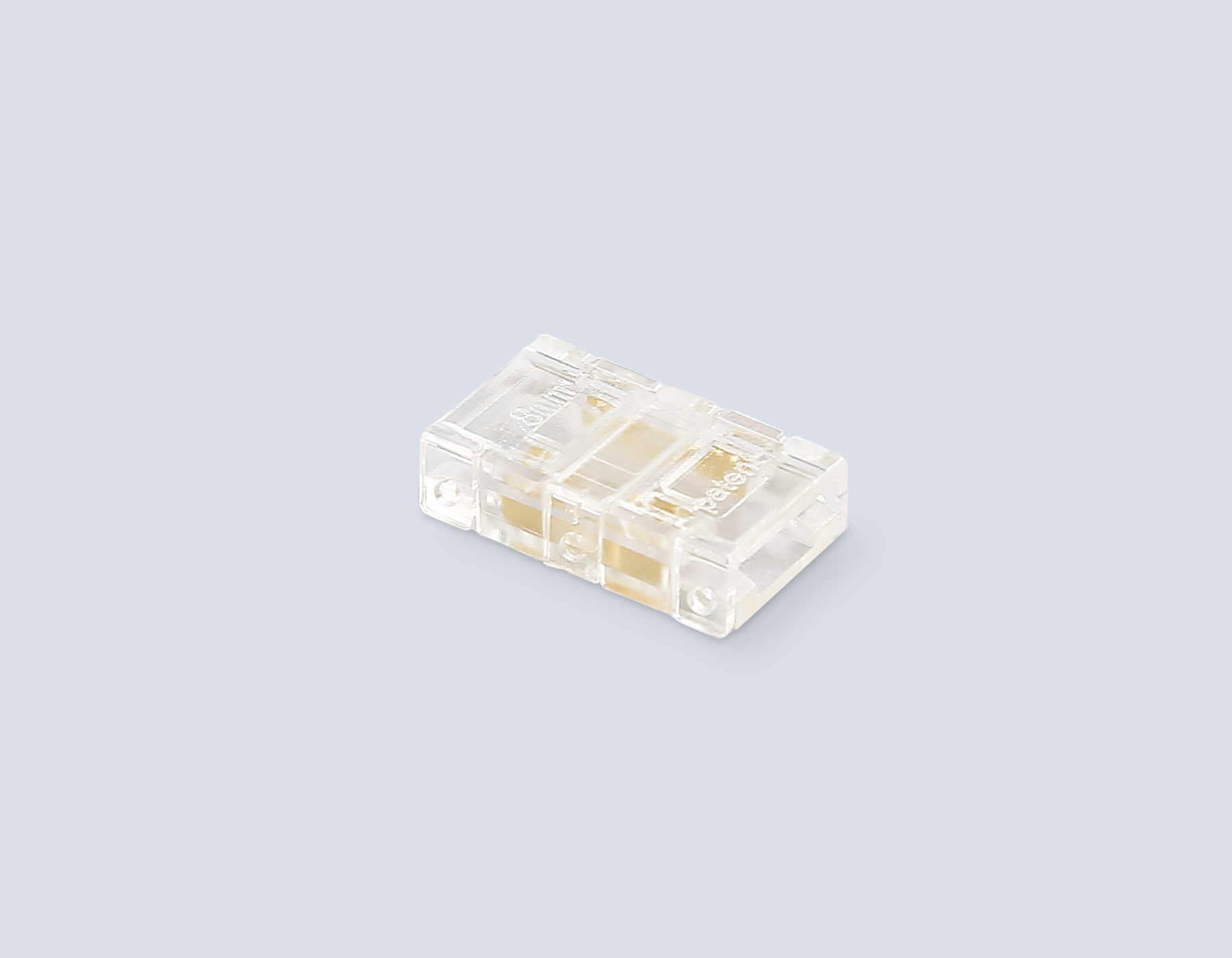 Коннектор прямой COB CCT 12/24V для лент 8mm GS6366 (3 конт.) (10шт. в комплекте) Illumination GS6366