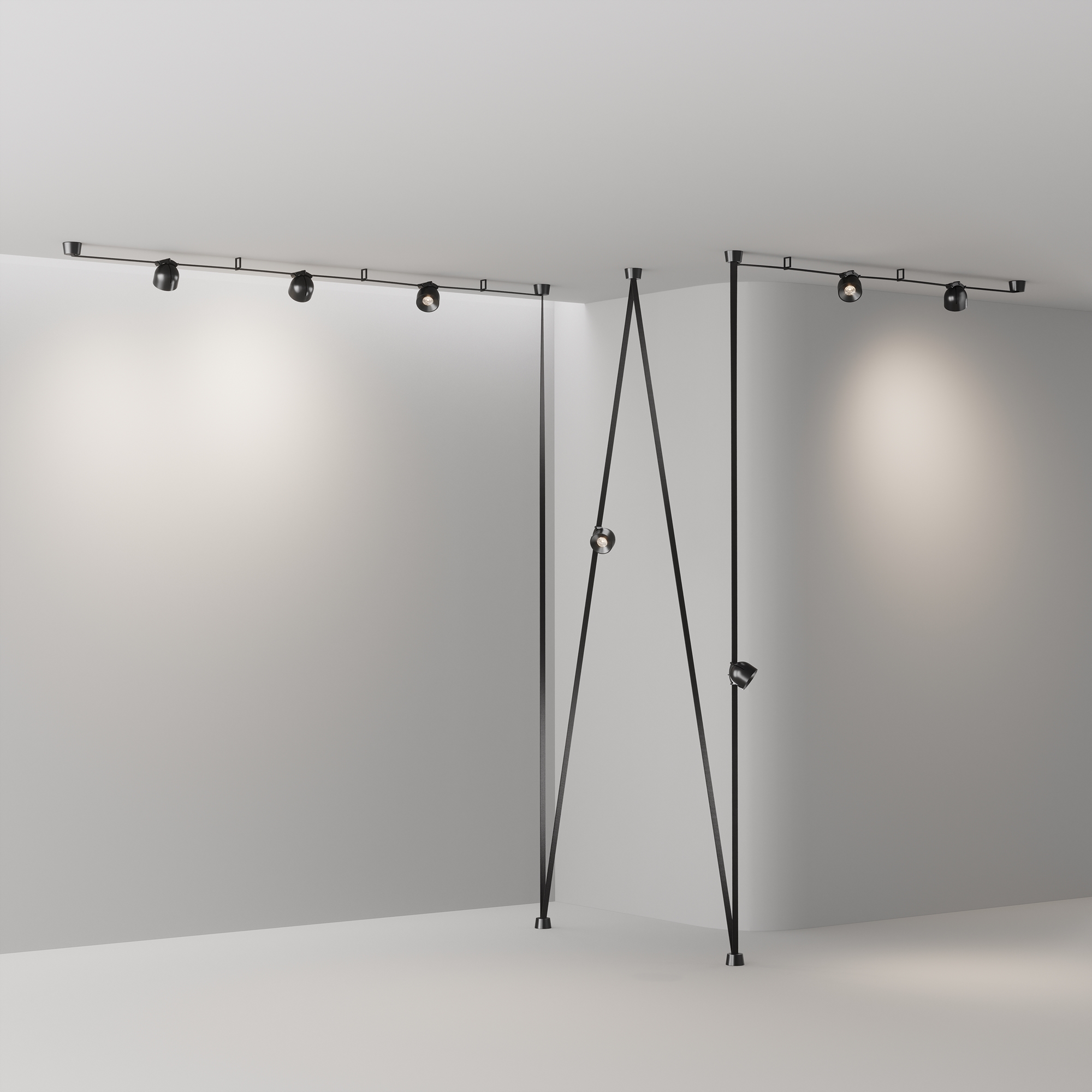 Комплект текстильной подвесной системы Maytoni Parity TFC-Par-CF04-GR