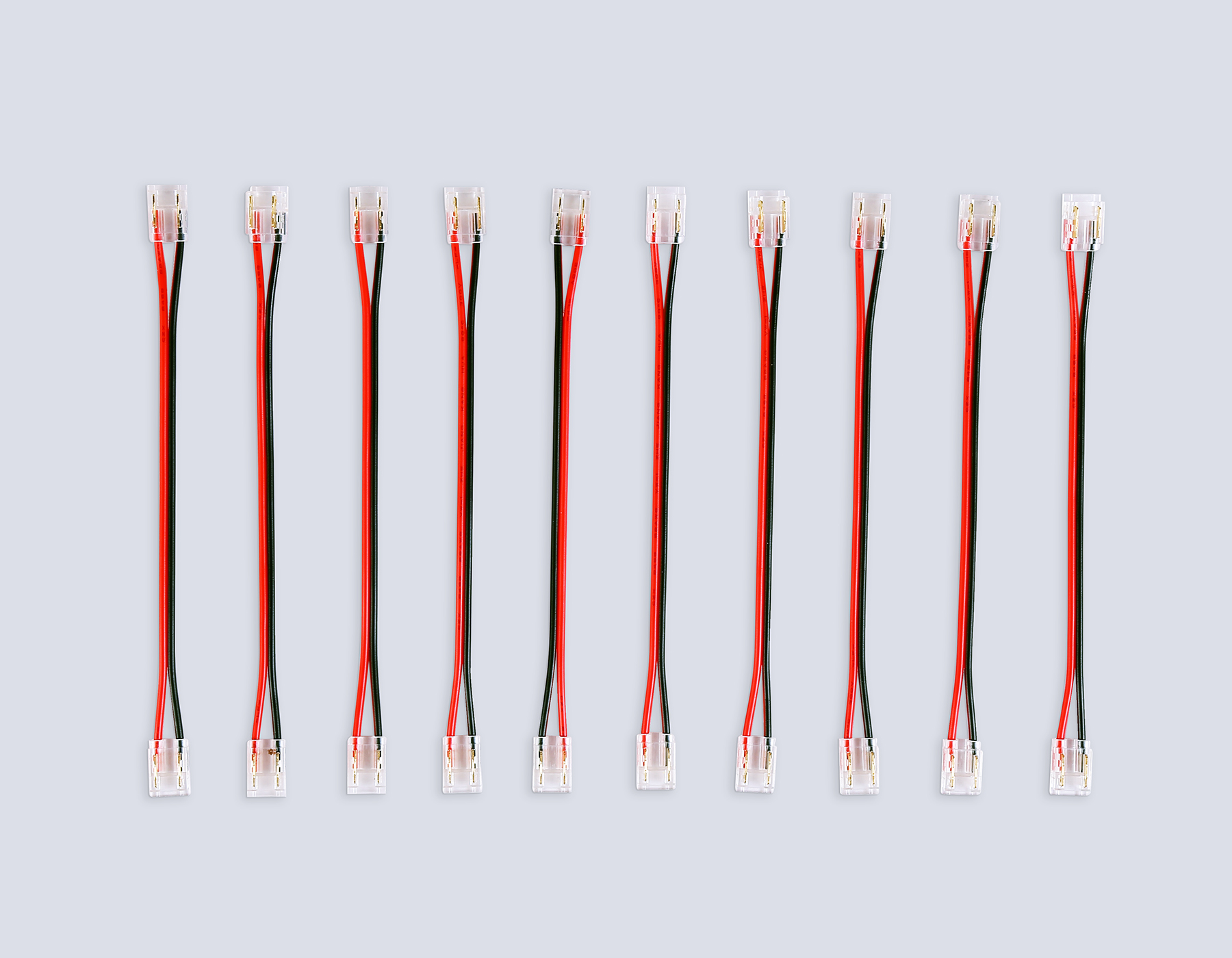 Коннектор гибкий двухсторонний COB 12/24V для лент 8/10mm GS7895 (2 конт.) (10шт. в комплекте) Illumination GS7895