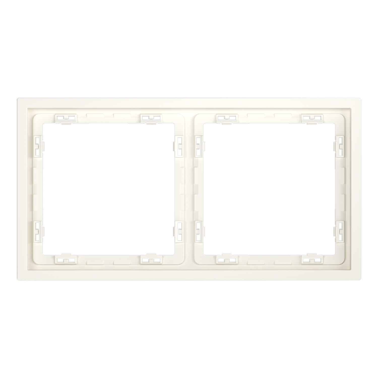 Рамка пластиковая на 2 поста Voltum S70 (хлопок) VLS100213
