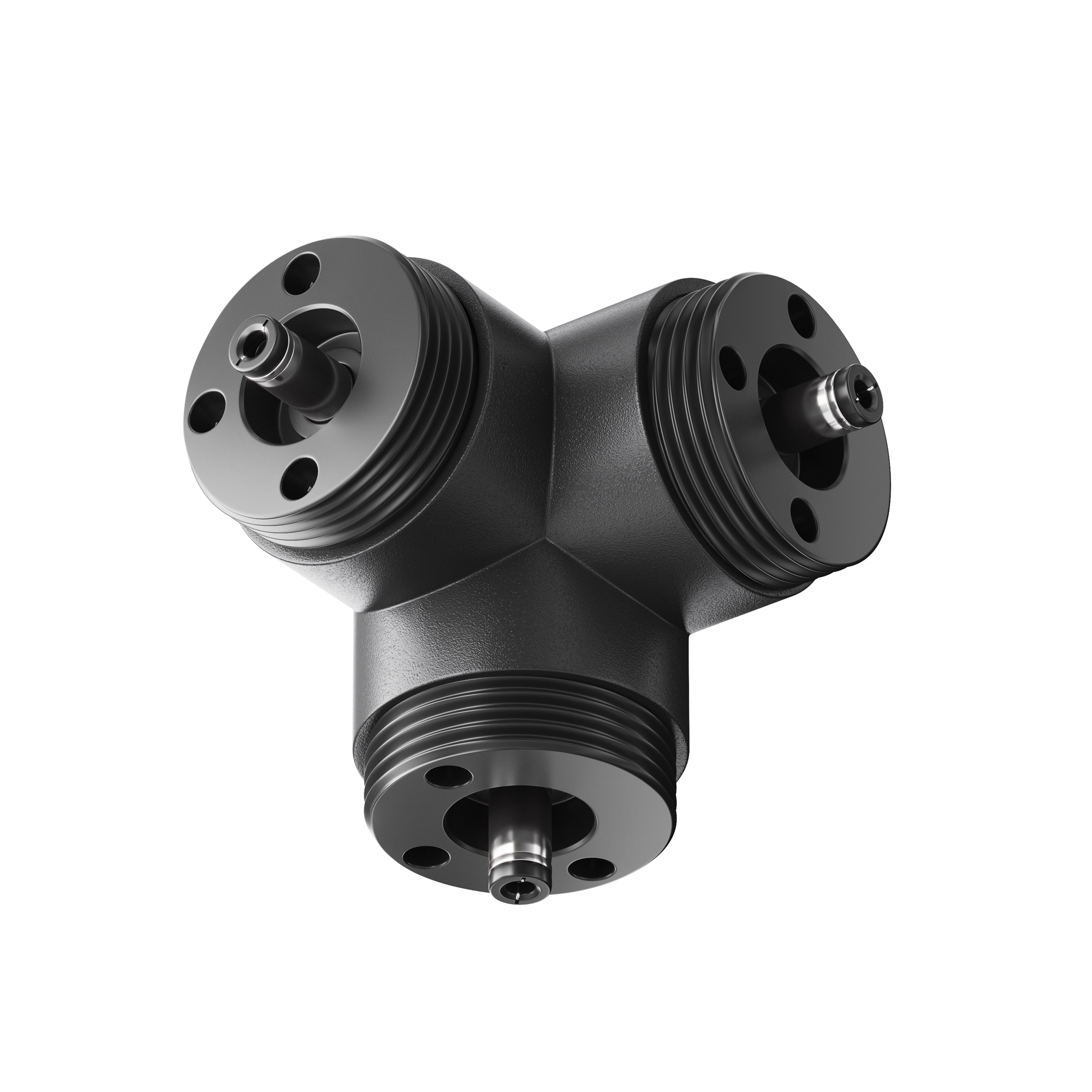 T-образный вертикальный коннектор для системы без ввода питания Maytoni Shelf CA016TC-B