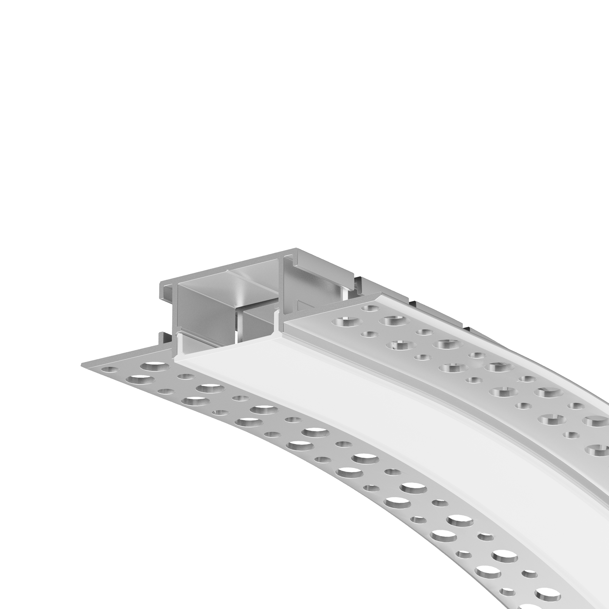 Встраиваемый профиль изогнутый в вертикали Maytoni Led Strip ALM-6214TB-S-2M 636005