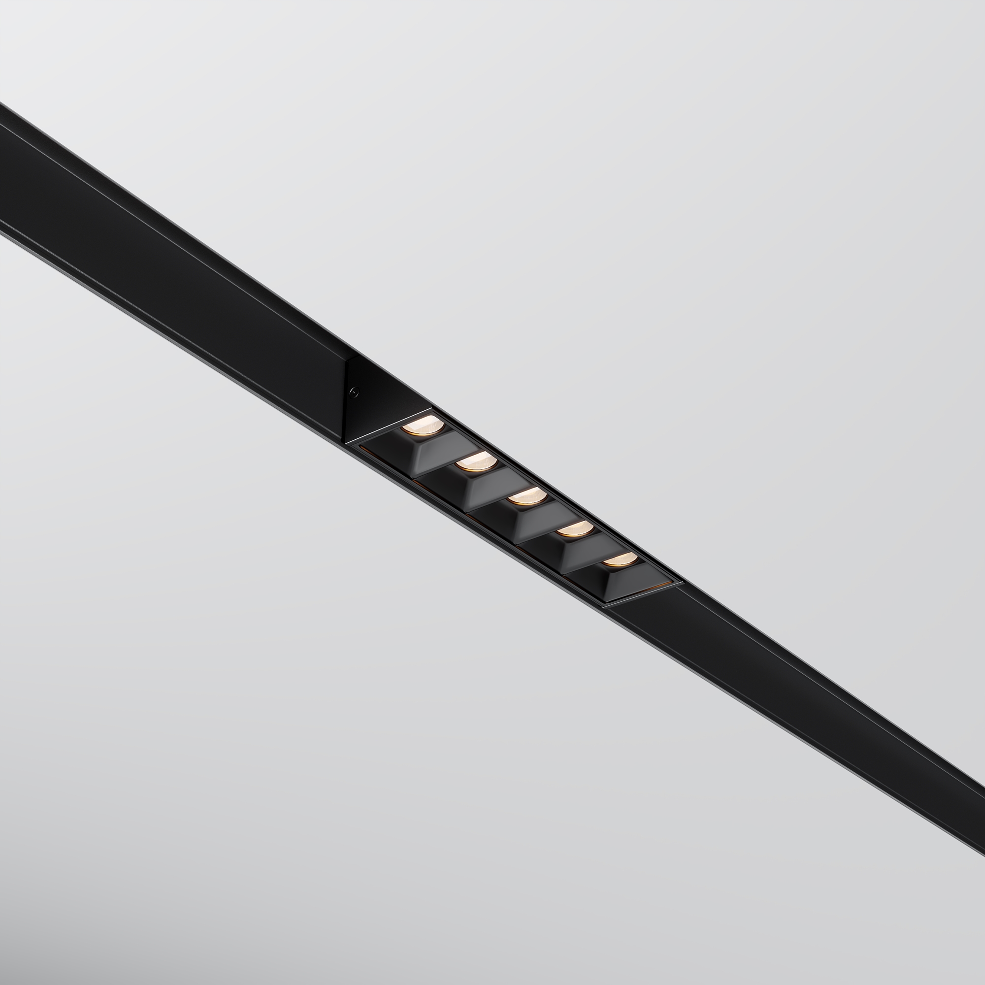 Трековый магнитный однофазный светодиодный светильник Maytoni Points Gravity TR076-2-10W3K-B