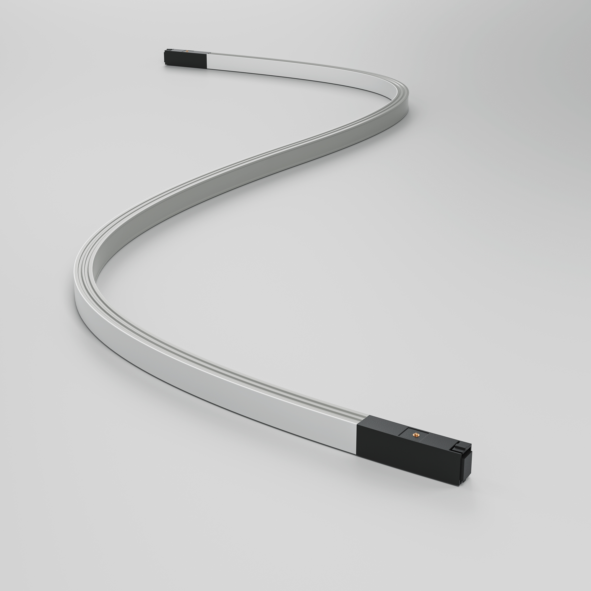 Трековый магнитный светодиодный светильник Maytoni Basity Flex TR180-1-12WTW-B