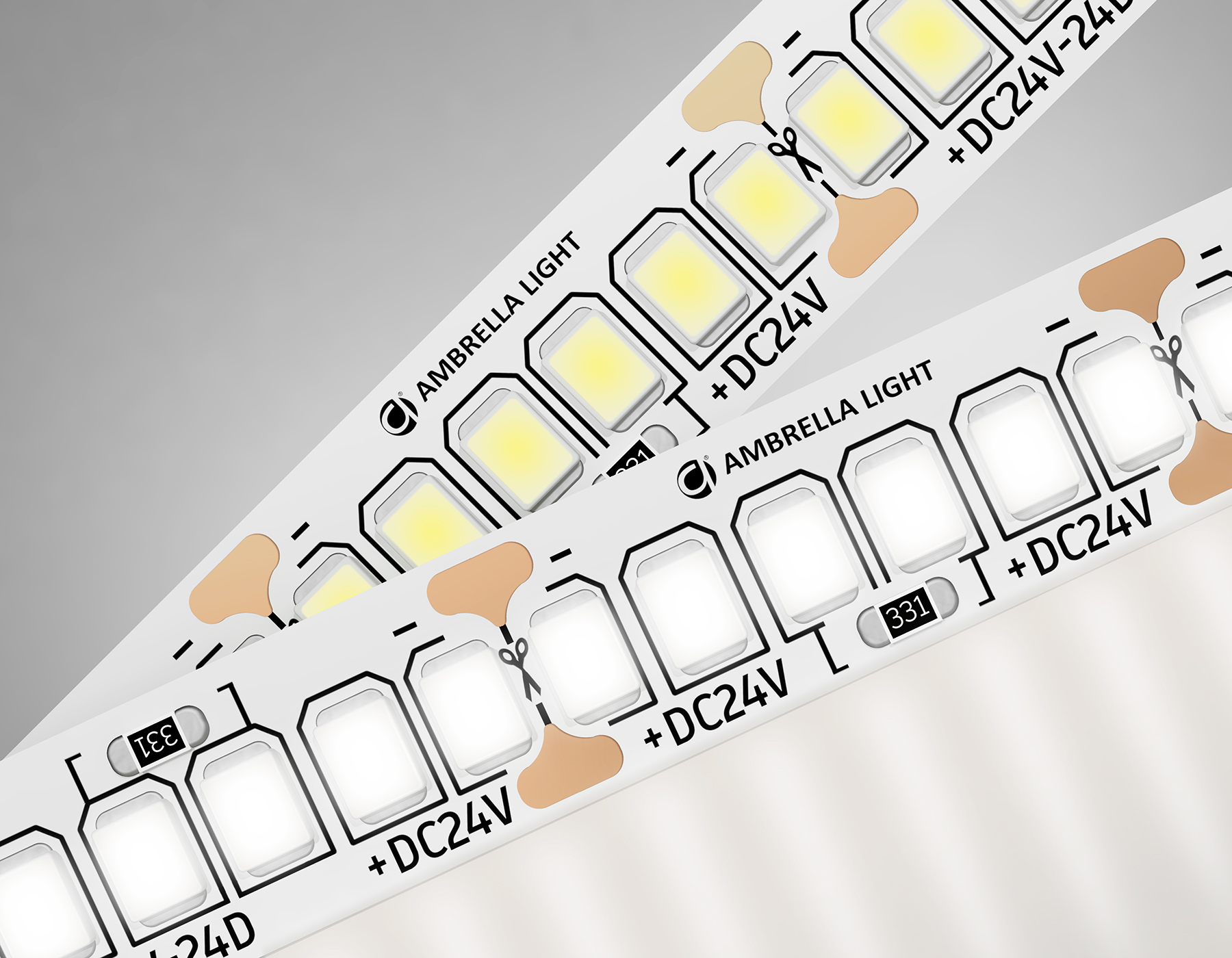 Светодиодная лента GS3402 2835 240Led 20W 24V IP20 4500K GS GS3402