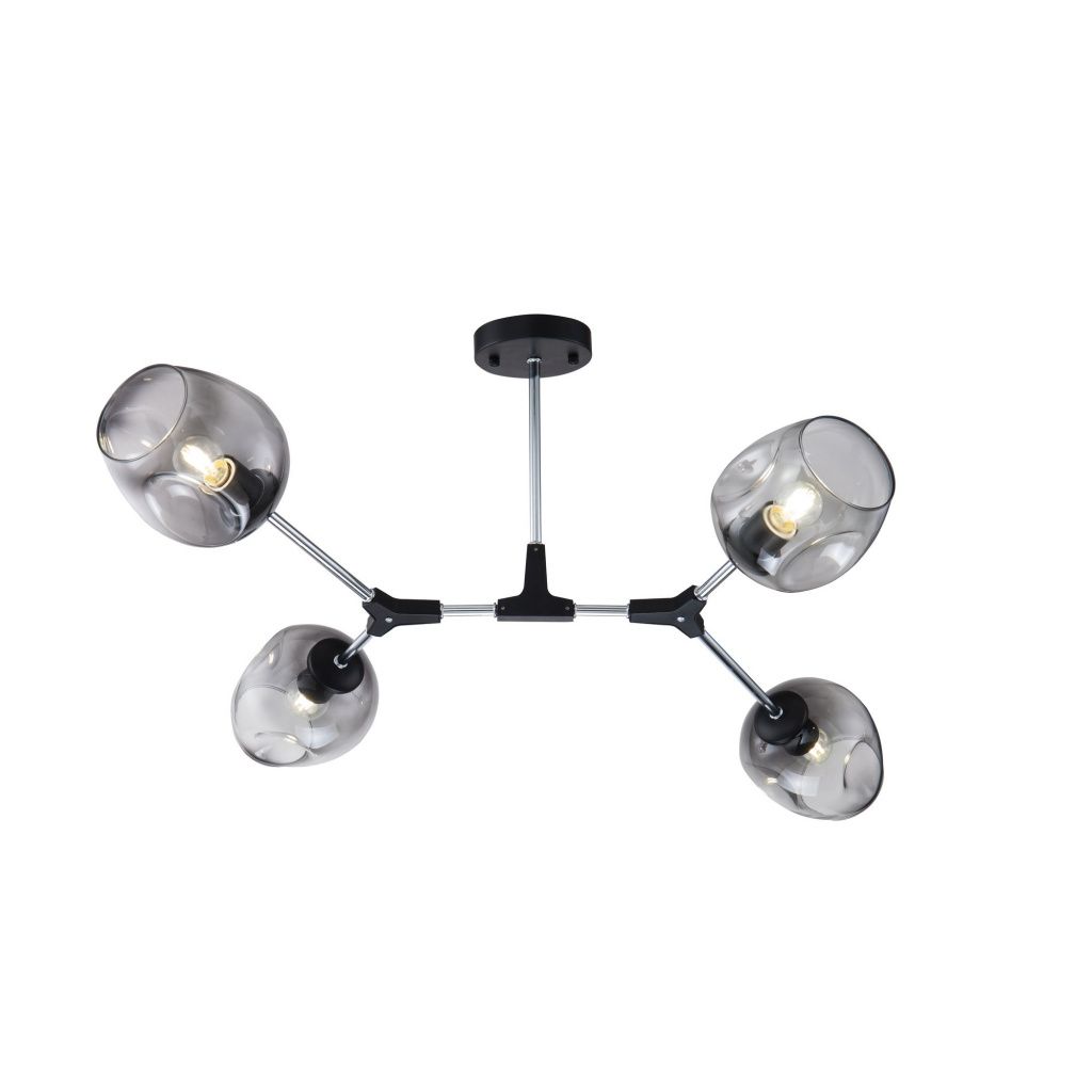 Люстра на штанге Freya Desi FR5006CL-04B