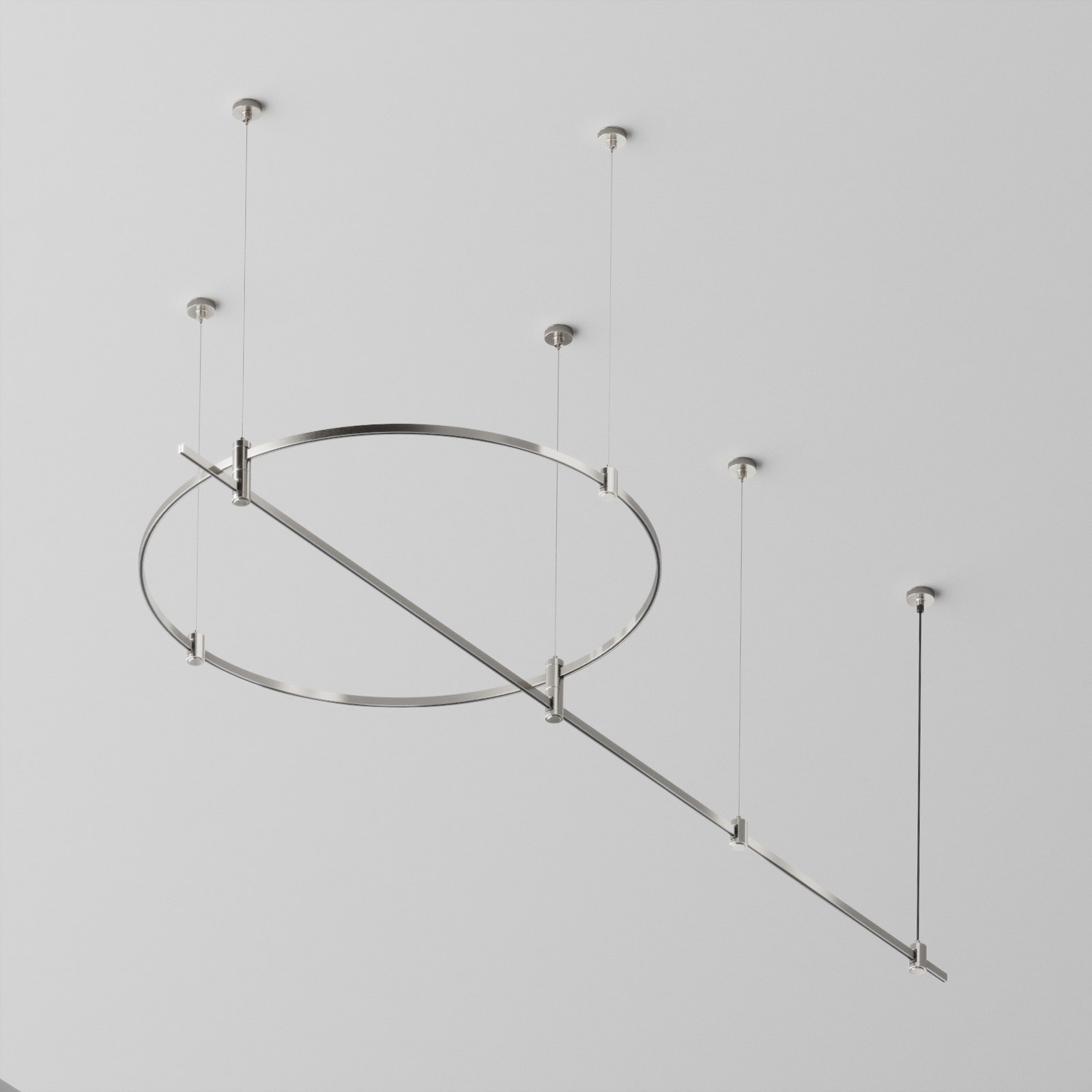 Трековая магнитная светодиодная система Maytoni Flarity Готовые конструкции TFC-Flar-H05-PT