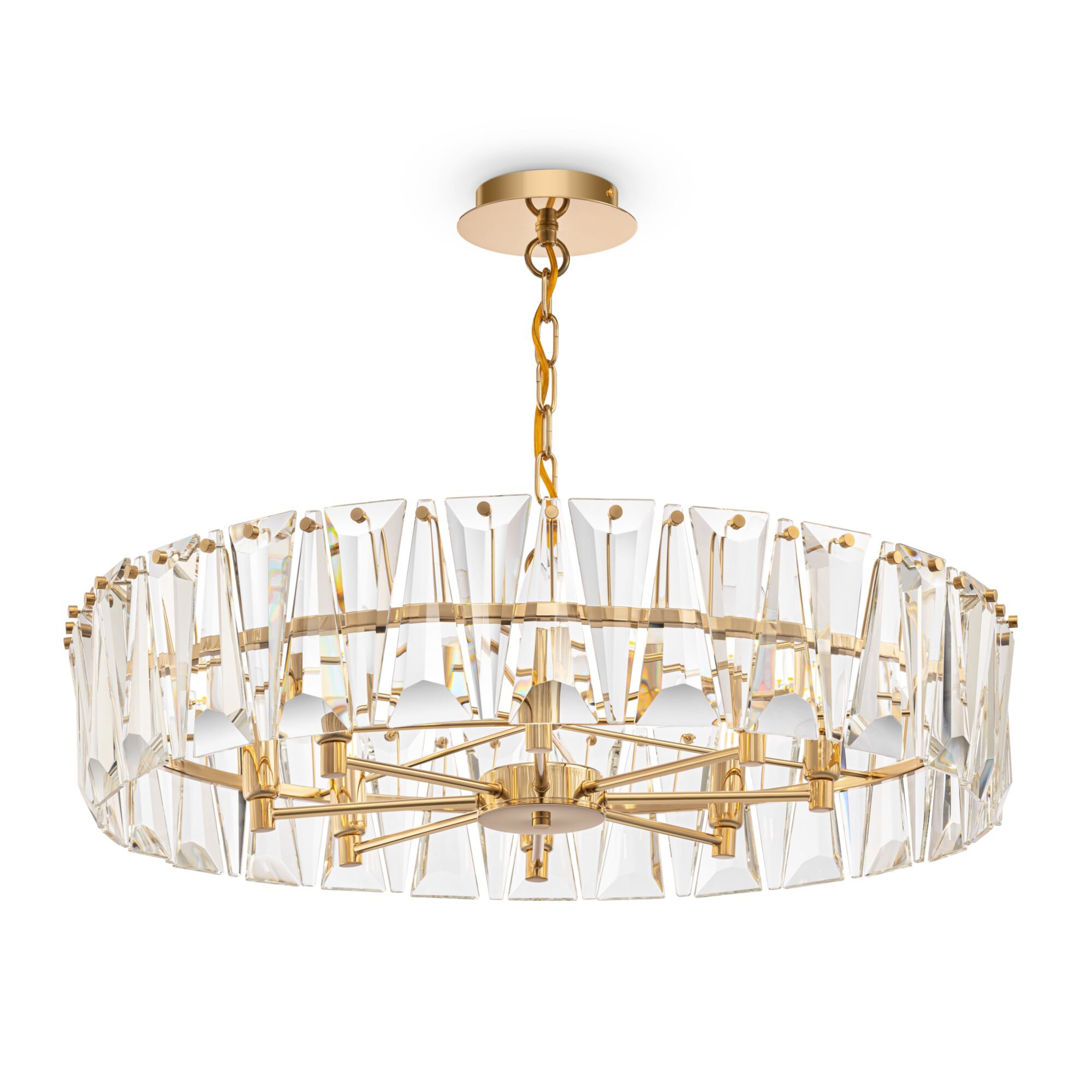 Хрустальная люстра Maytoni Puntes MOD043PL-08G