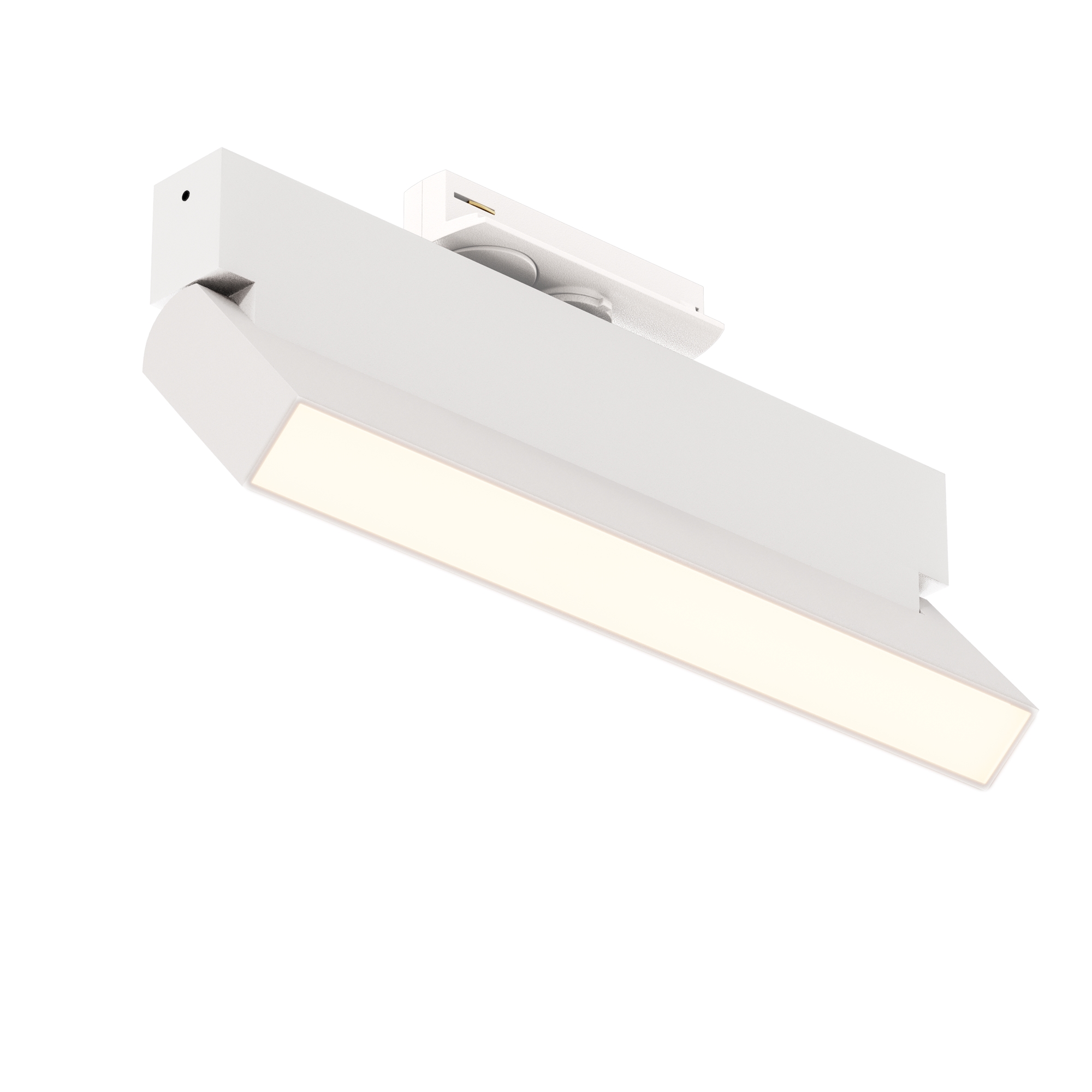 Трековый однофазный светодиодный светильник Maytoni Unity Basis Rot TR223-1-12WCCT-W-W