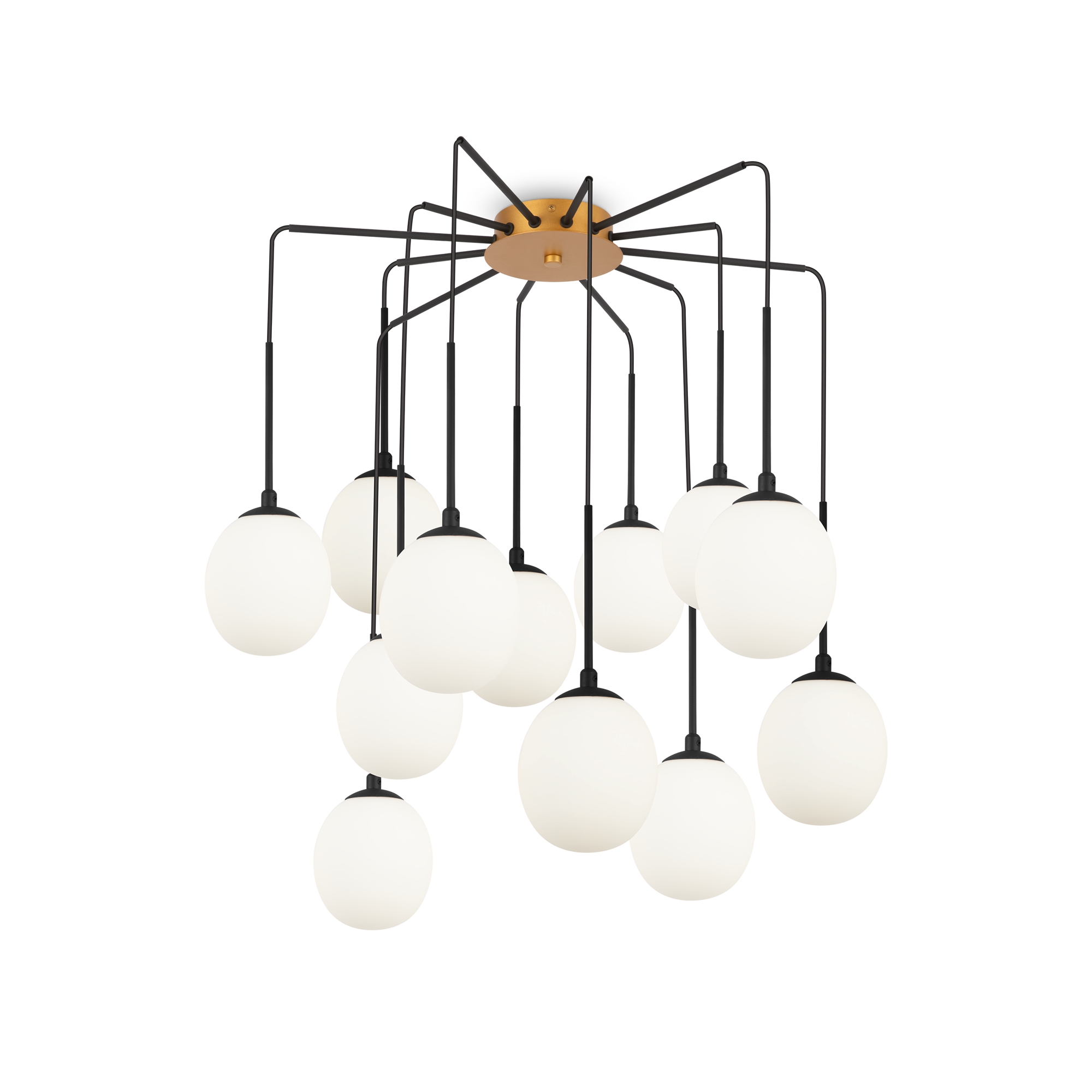 Люстра подвесная Maytoni Branch MOD176PL-12G