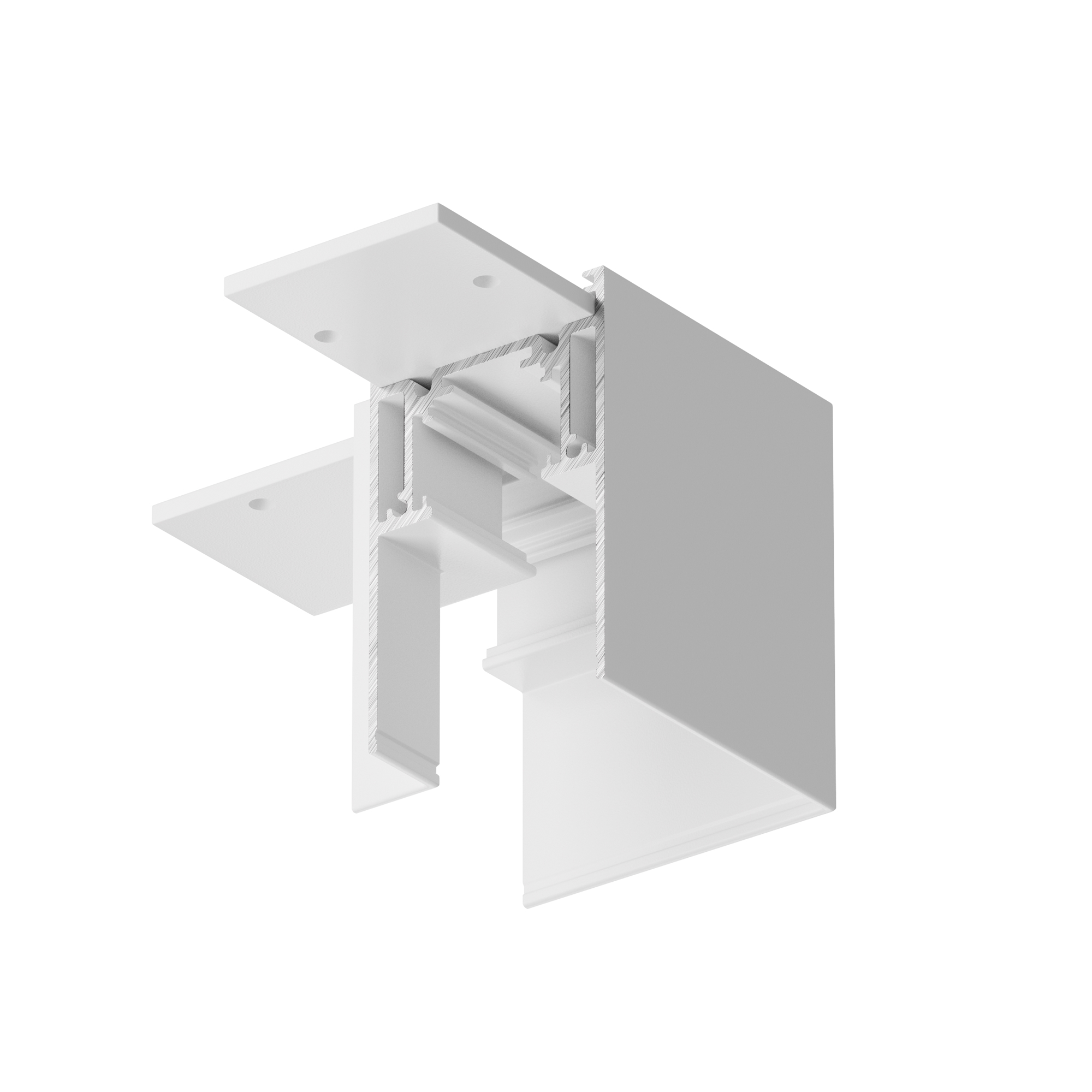 Угловой соединитель для накладного магнитного шинопровода Maytoni Gravity TRA004CL-21W