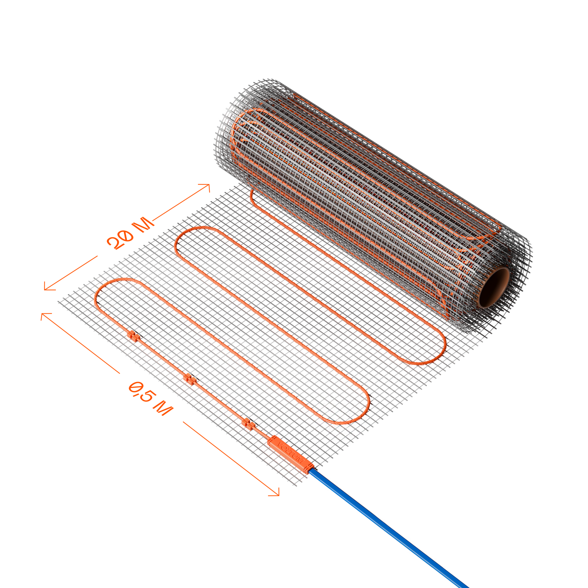 Нагревательный элемент теплого пола Voltum Т150 VLT01-150-10
