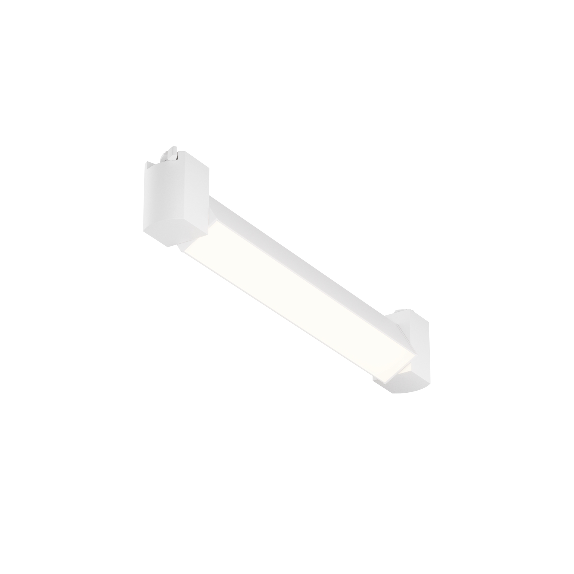 Трековый однофазный светодиодный светильник Maytoni Unity Basis Rot TR104-1-10W3K-W