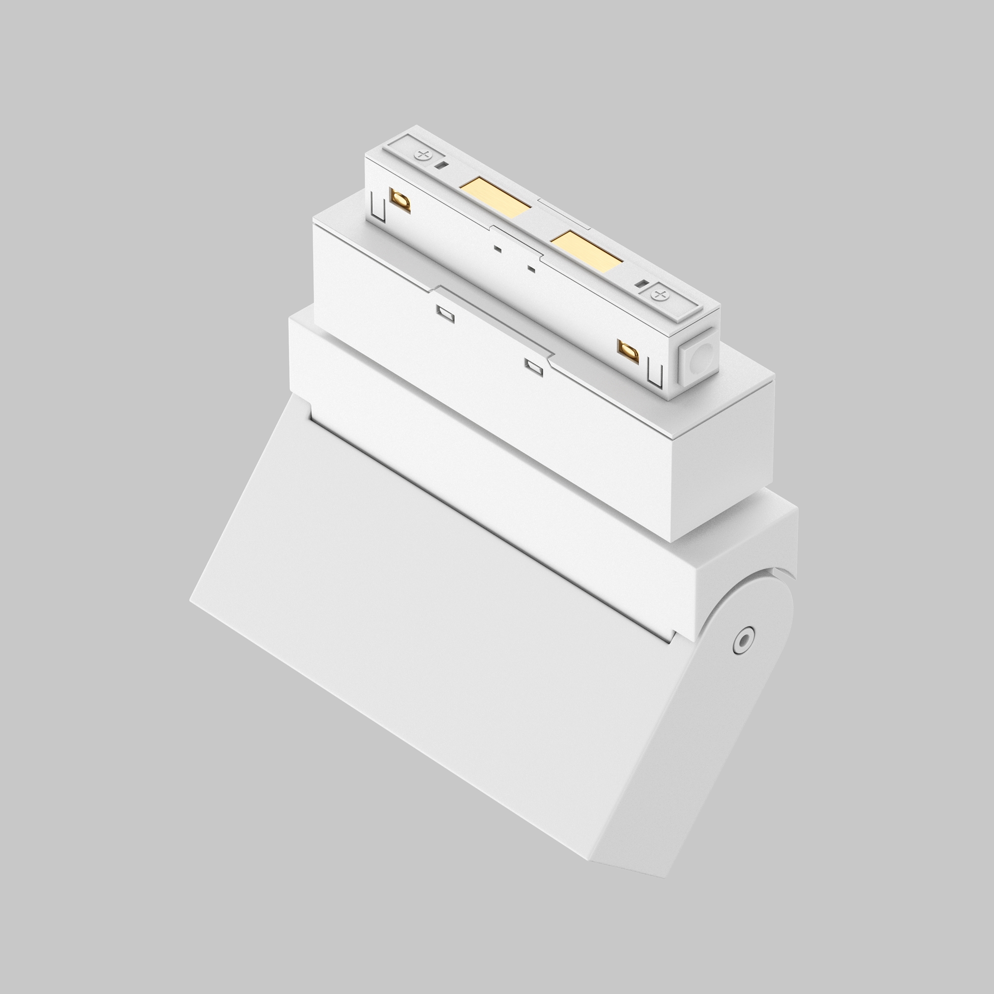 Трековый магнитный однофазный светодиодный светильник Maytoni Points Rot Gravity TR077-2-10W4K-W