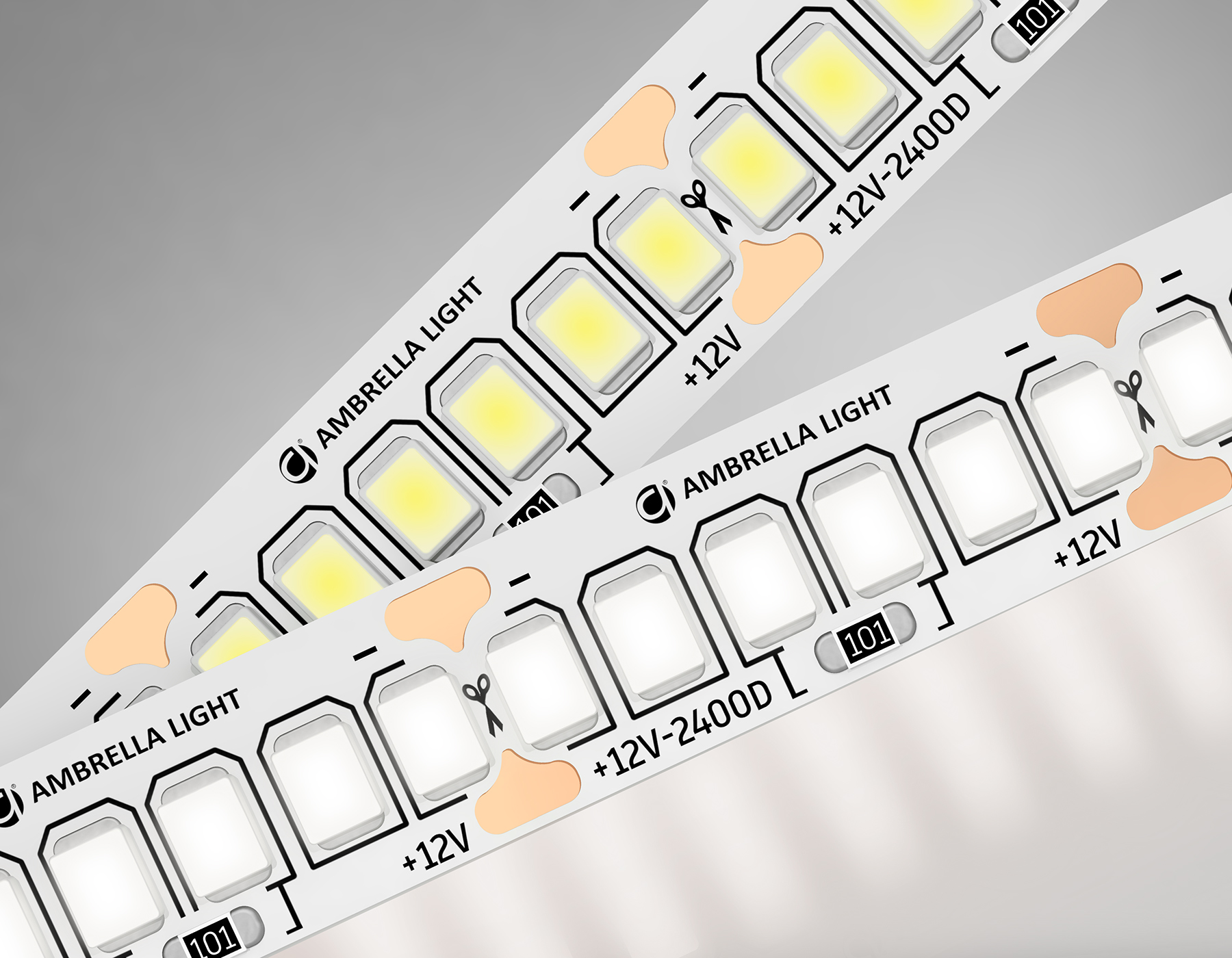 Светодиодная лента GS1402 2835 240Led 17W 12V IP20 4500K GS GS1402