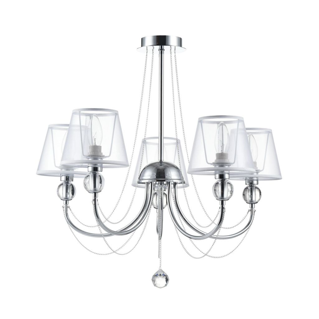 Люстра на штанге Freya Beverly FR5661-PL-05-CH