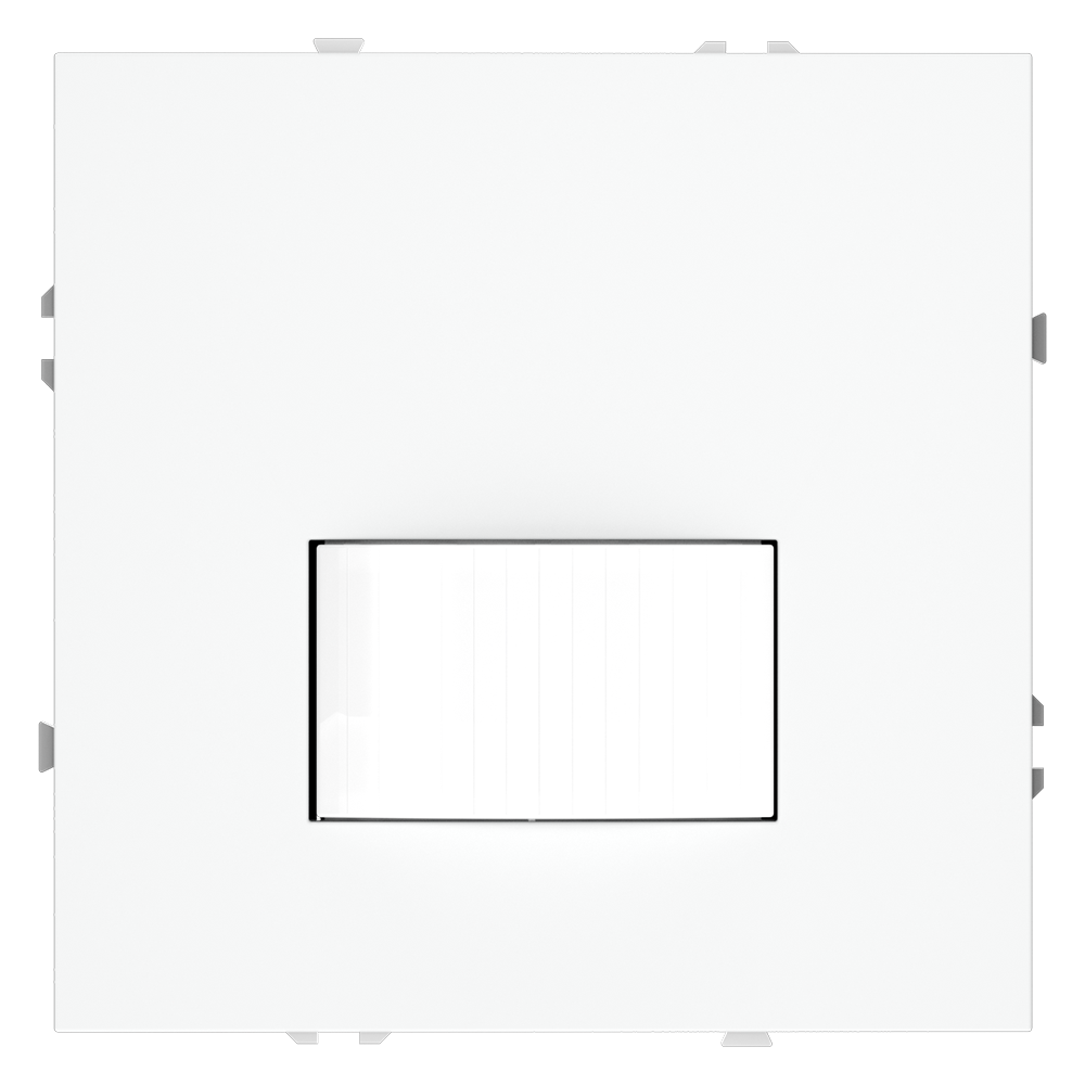 Датчик движения встраиваемый VOLTUM S70, (белый матовый) VLS070502