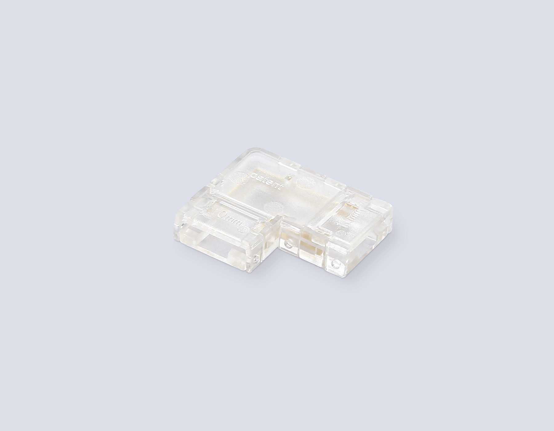 Коннектор угловой COB 12/24V для лент 10mm GS6861 (2 конт.) (10шт. в комплекте) Illumination GS6861