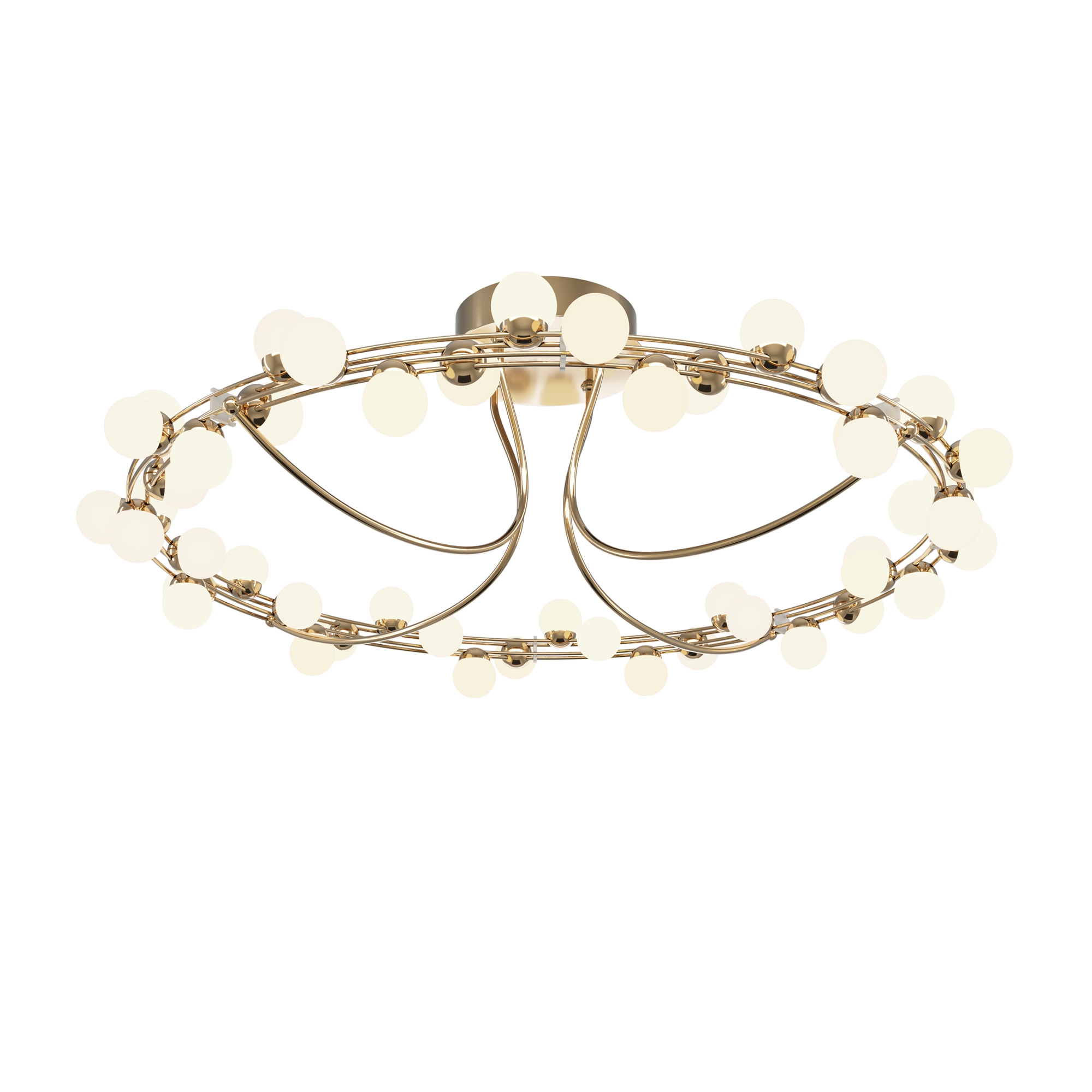 Люстра потолочная светодиодная Maytoni Tessara MOD081CL-L48G3K