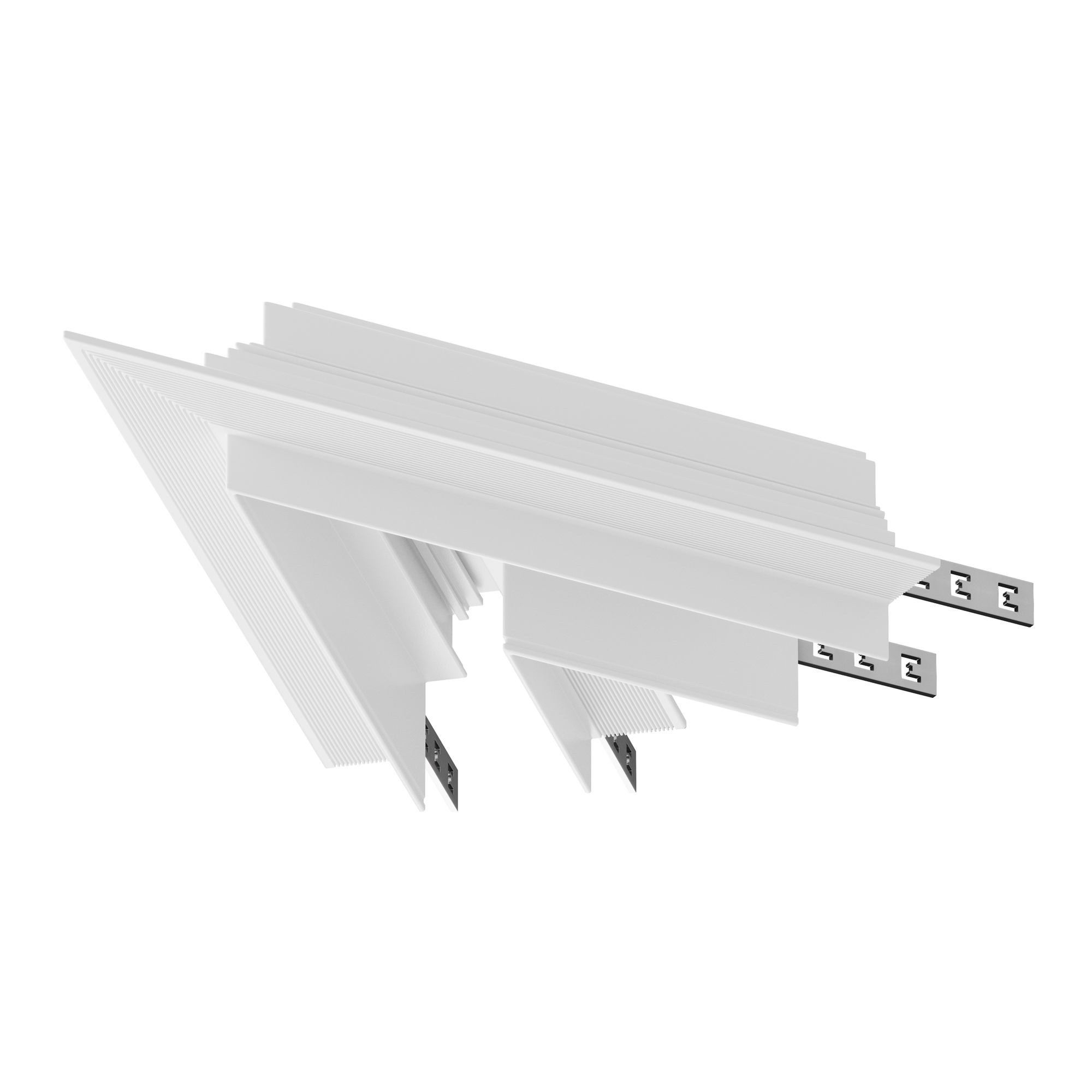 Угол для соединения 45° встраиваемого однофазного шинопровода Maytoni Gravity TRA010CLS-42W