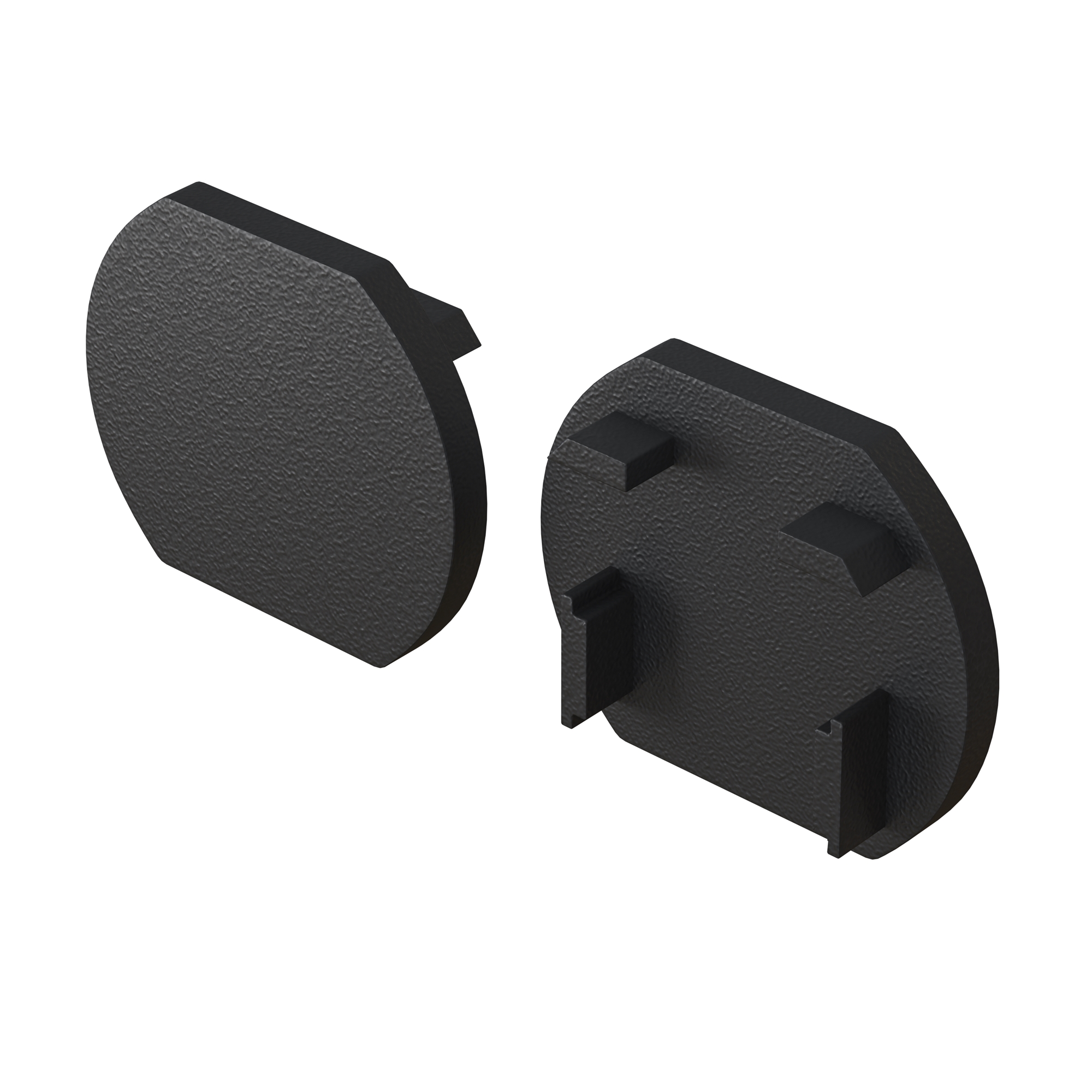 Заглушка для круглового шинопровода, 2 шт. Maytoni Basity TRA172EC-R-11B