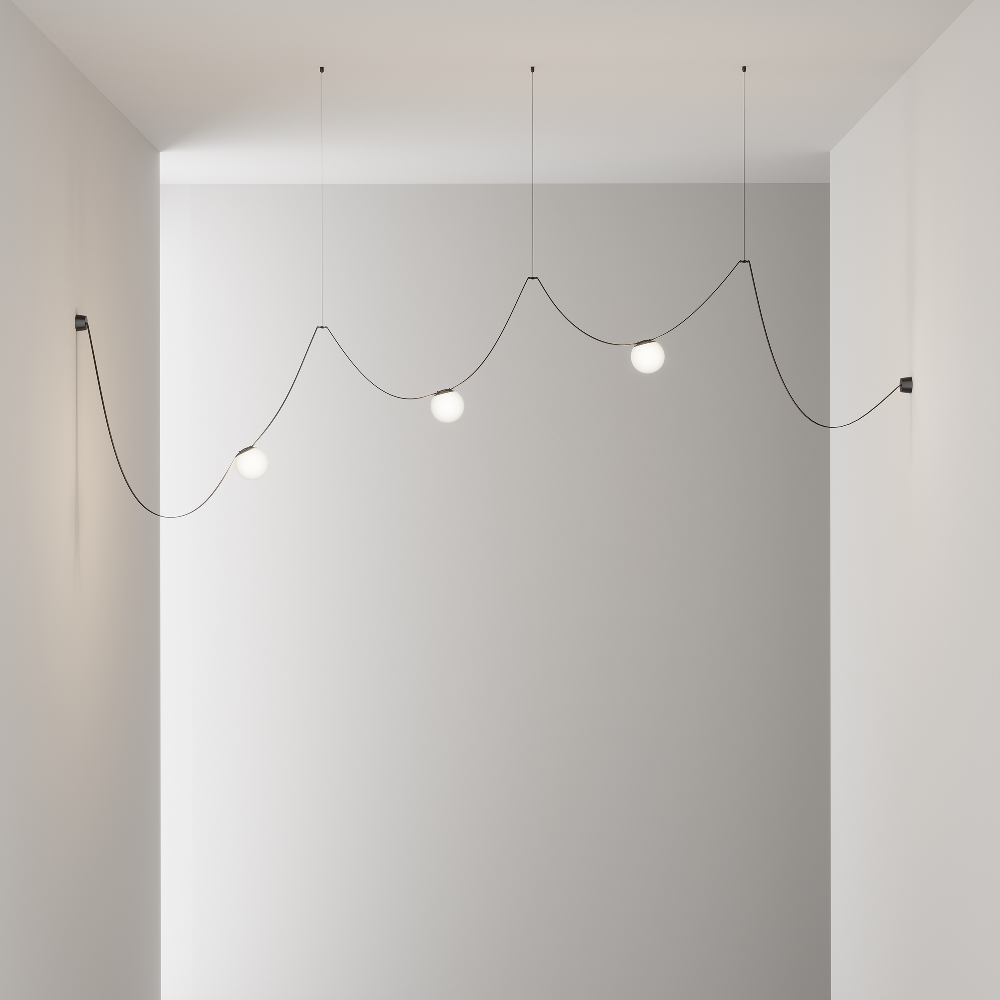 Комплект текстильной подвесной системы Maytoni Parity TFC-Par-H07-GR