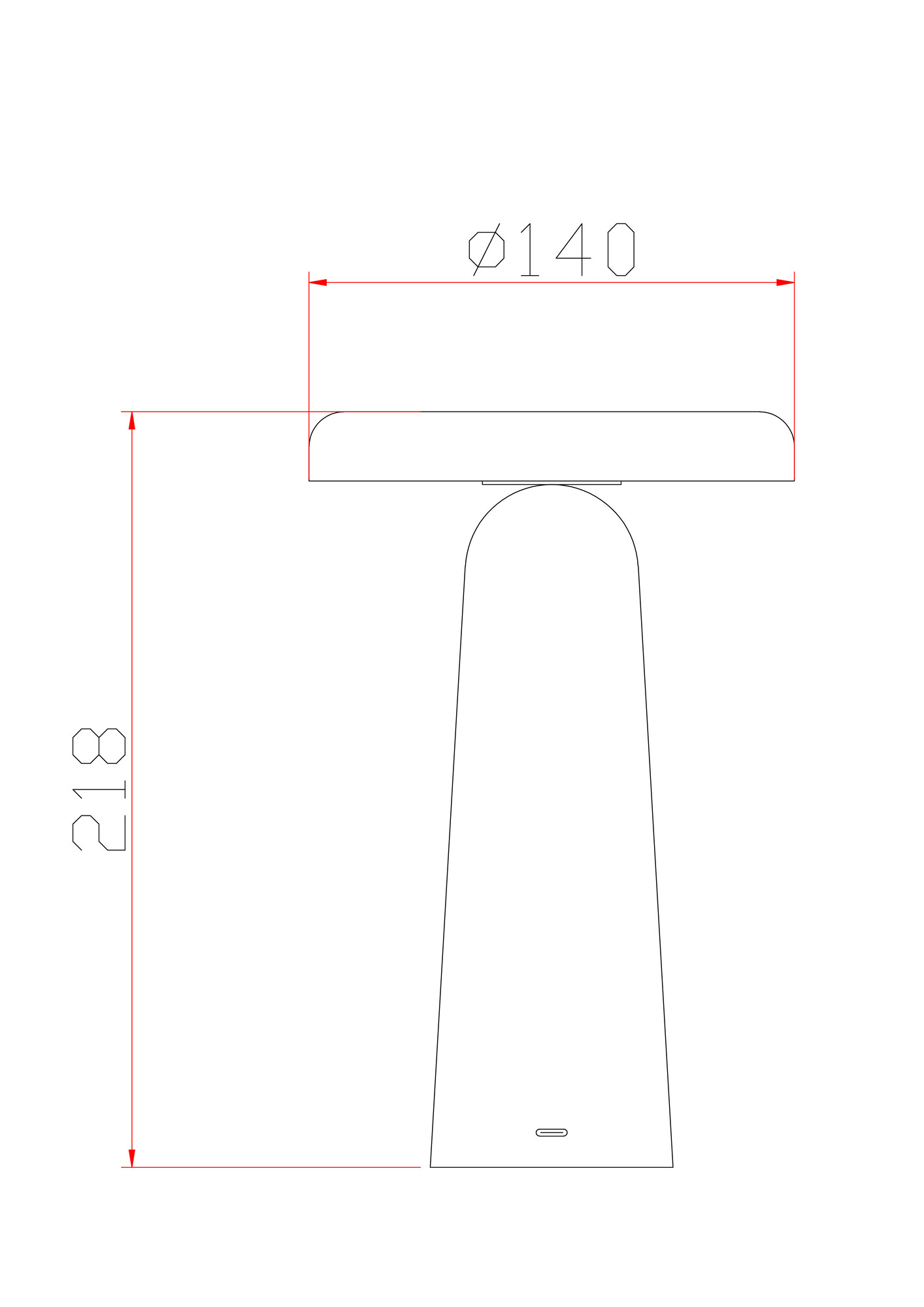Настольная лампа светодиодная Freya Mushroom FR6109TL-L4B