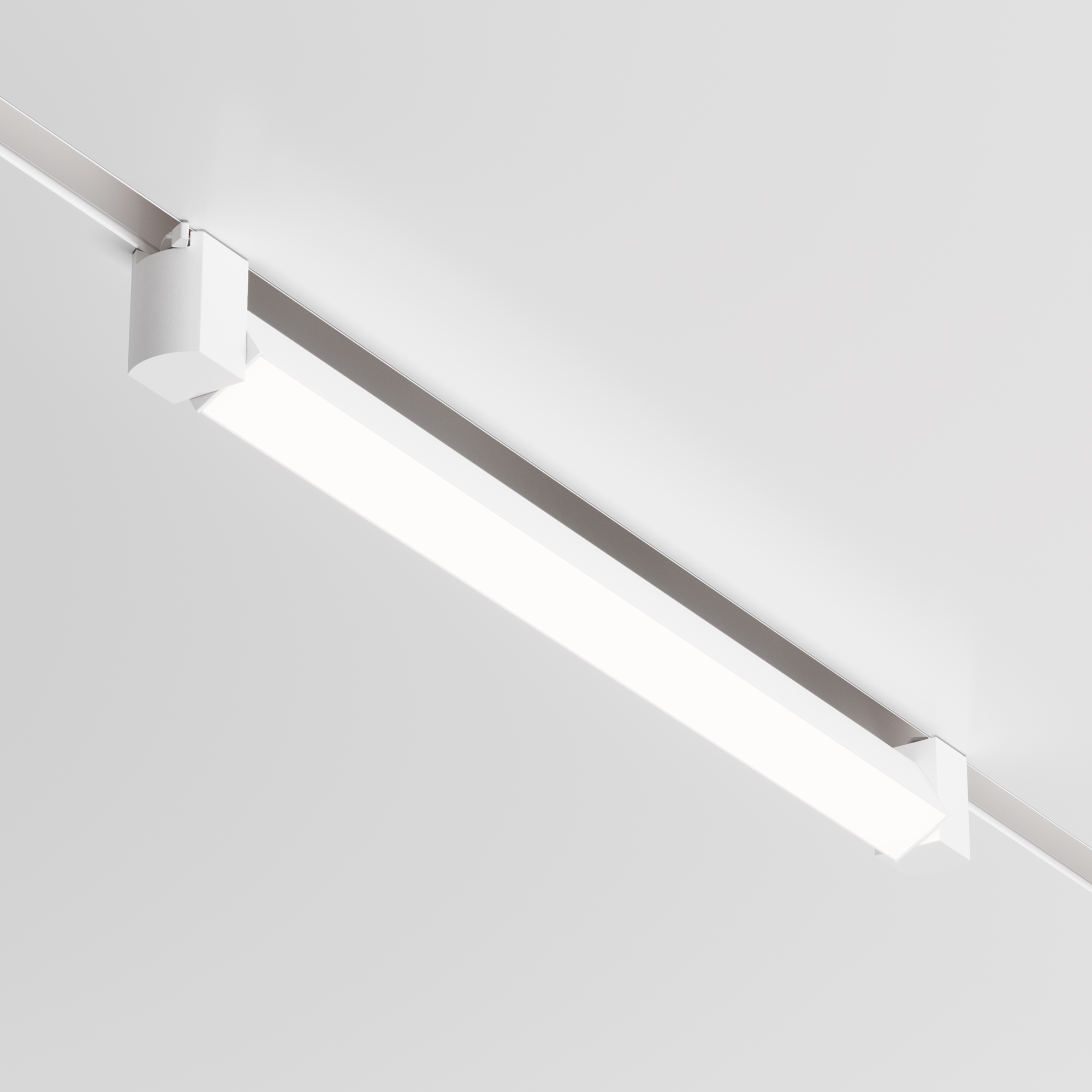 Трековый однофазный светодиодный светильник Maytoni Unity Basis Rot TR104-1-20W4K-W