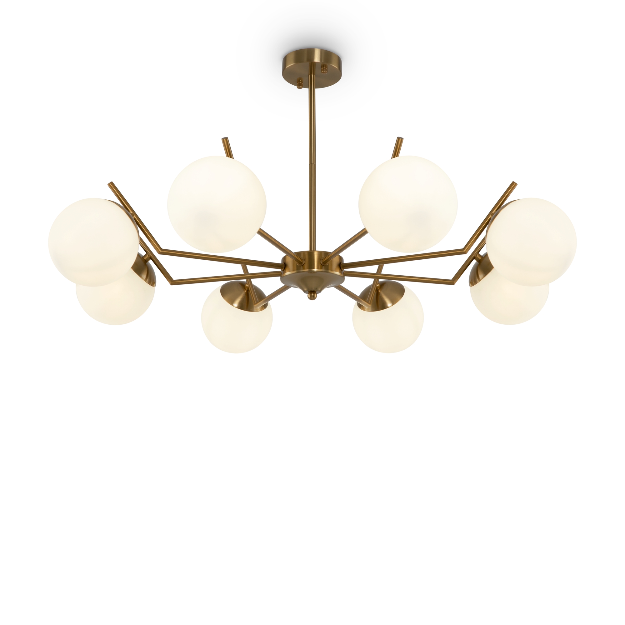 Люстра на штанге Freya Moonrock FR5173PL-08BS