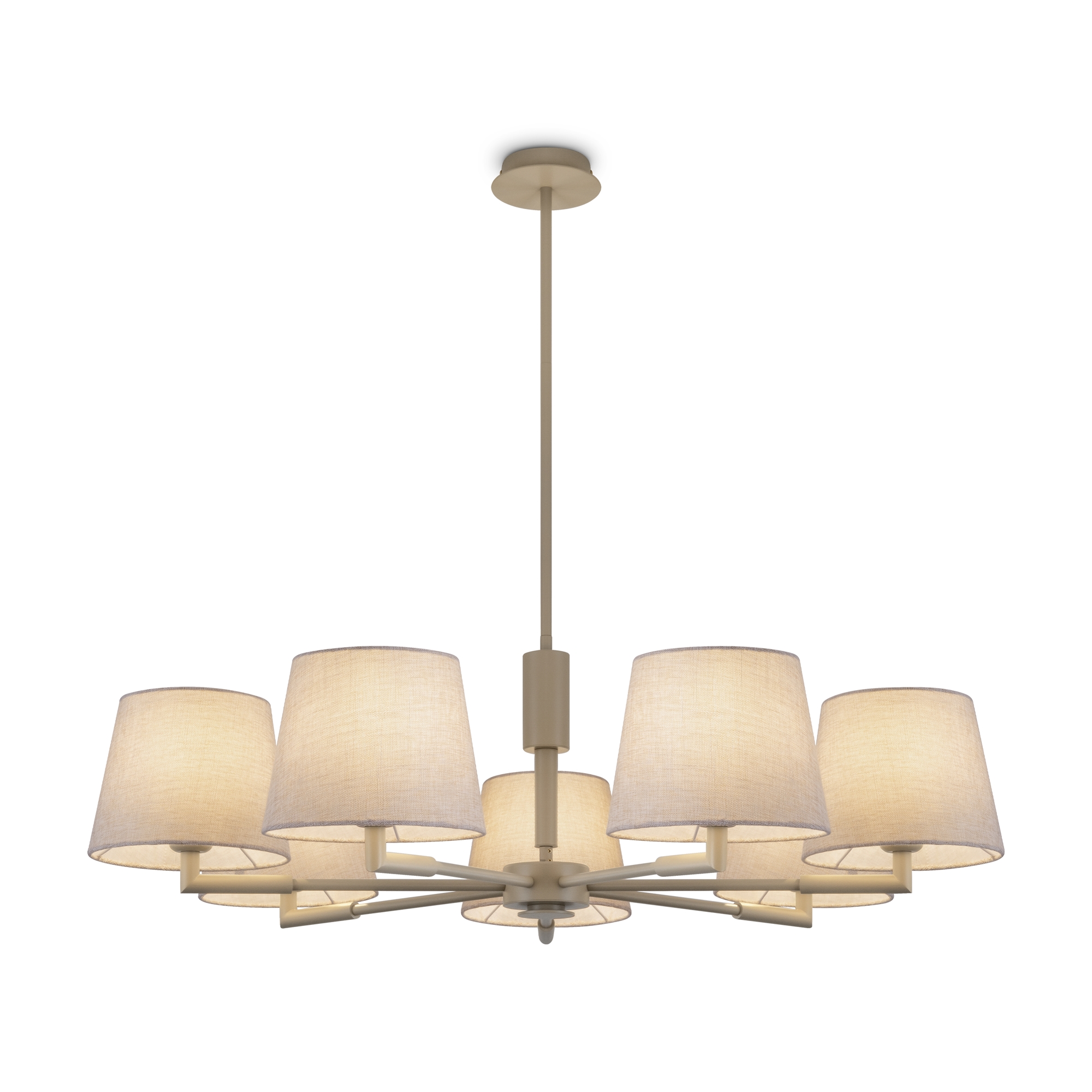 Люстра на штанге Freya Butler FR2057PL-07BG